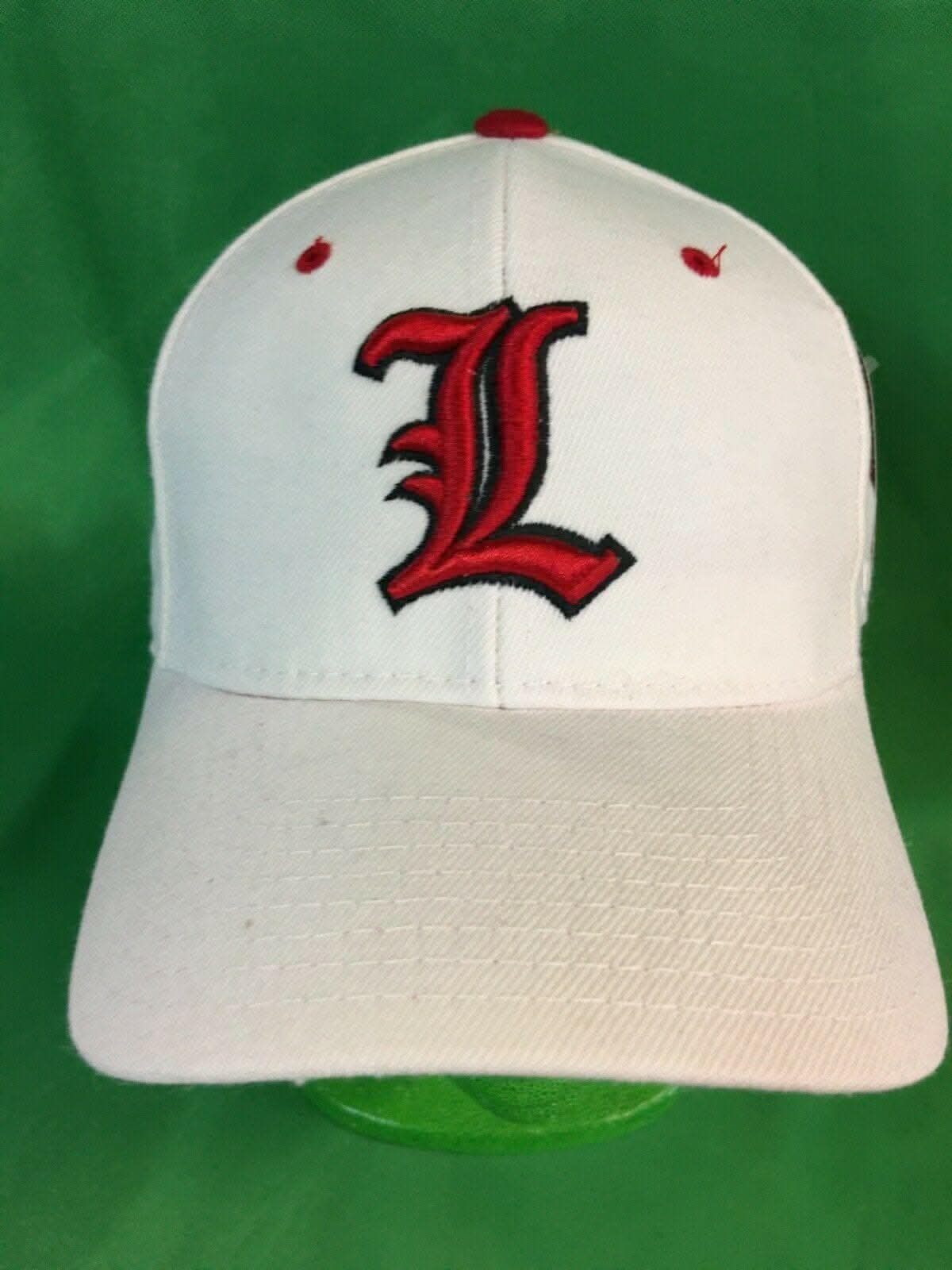 NCAA Louisville Cardinals White Hat/Cap Size 7-1/8 NWT