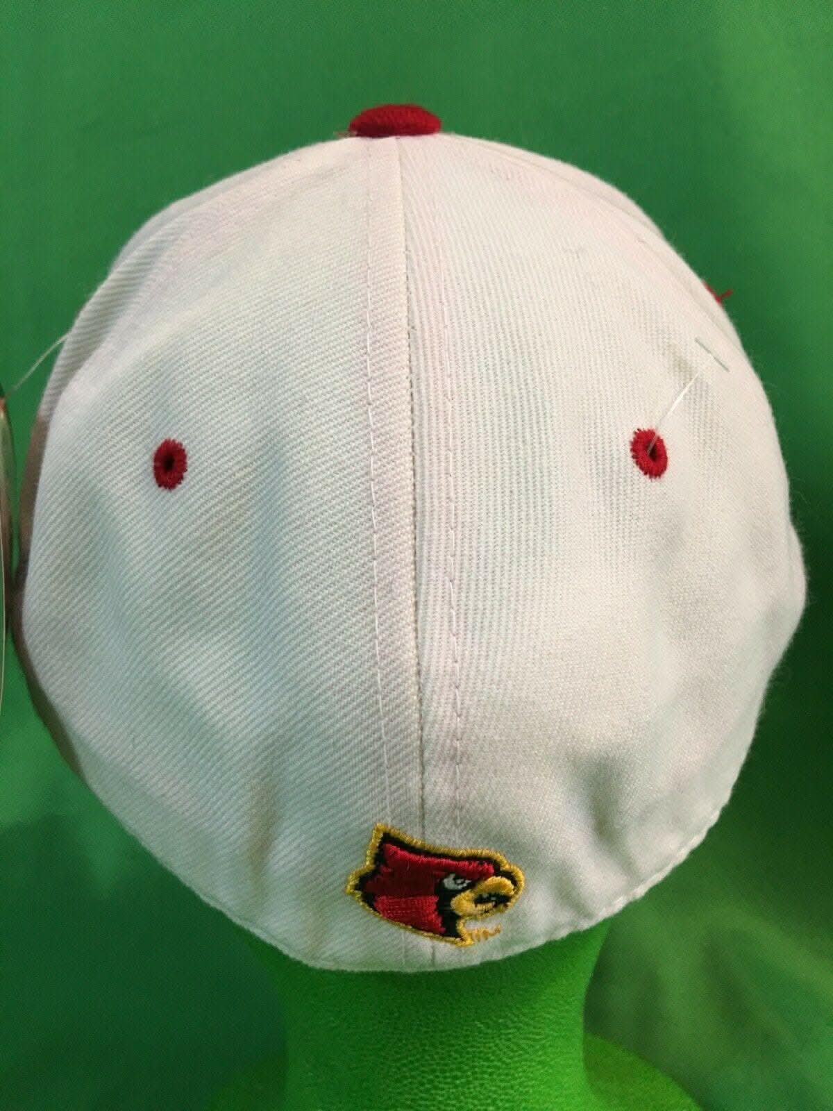 NCAA Louisville Cardinals White Hat/Cap Size 7-1/8 NWT