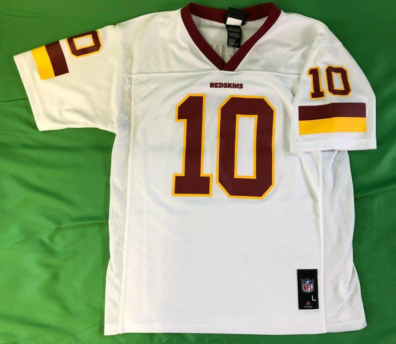 NFL Washington Commanders (Redskins) Griffin III RG3 #10 Jersey Youth Large 14-16