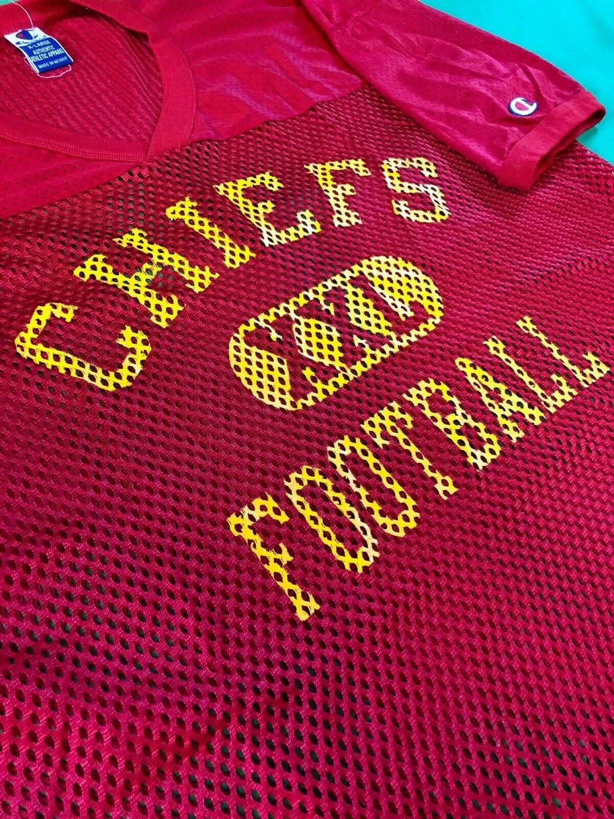 NFL Kansas City Chiefs Champion Vintage Mesh Jersey Men's X-Large