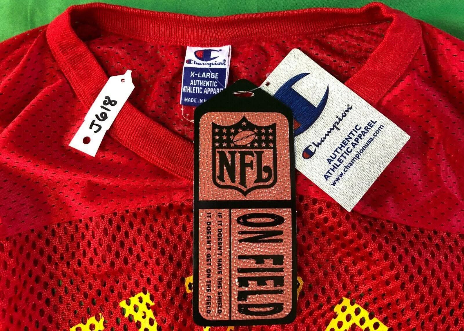 NFL Kansas City Chiefs Champion Vintage Mesh Jersey Men's X-Large NWT