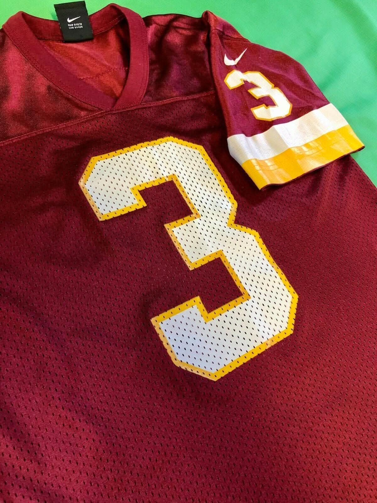 NFL Washington Commanders (Redskins) Jeff George #3 Jersey Youth Small 10