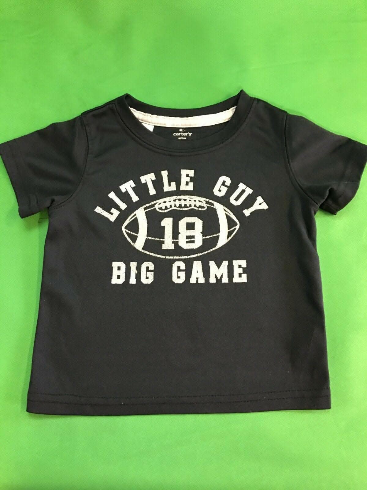American Football "Little Guy Big Game" Wicking T-Shirt Toddler 18 Months