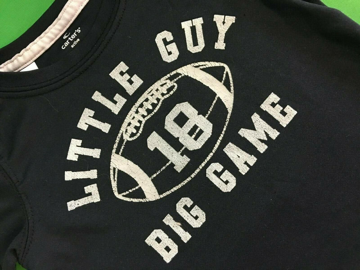 NFL NCAA American Football "Little Guy Big Game" Wicking T-Shirt Toddler 18 Months