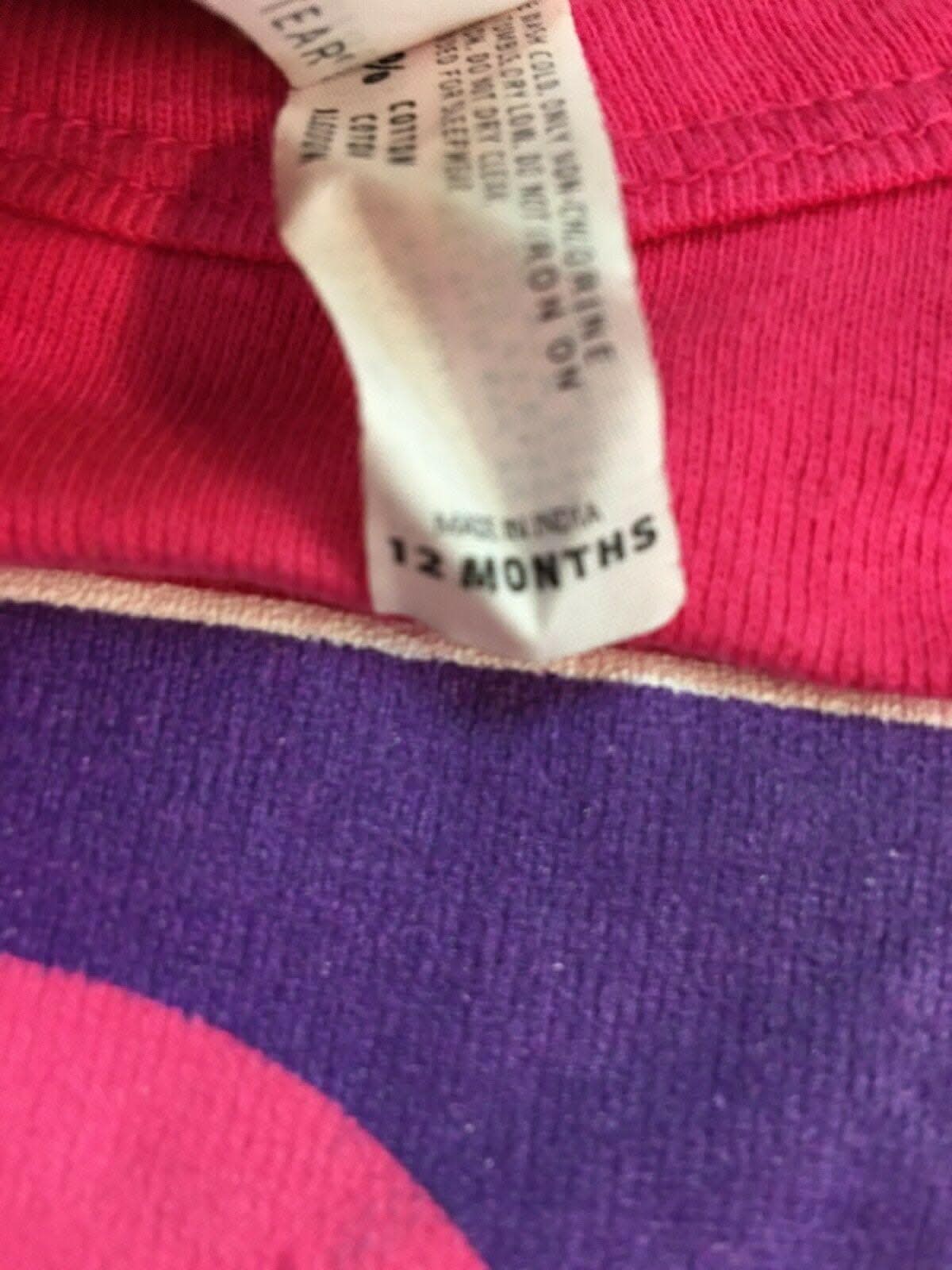 Colorado Flag Pink Girls' Bodysuit/Vest 12 Months NWT
