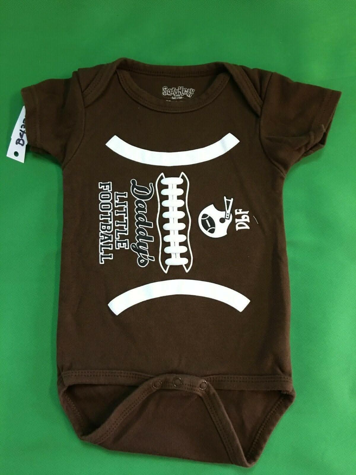 NFL NCAA American Football "Daddy's Little Football" Bodysuit/Vest Infant 12-18 Months