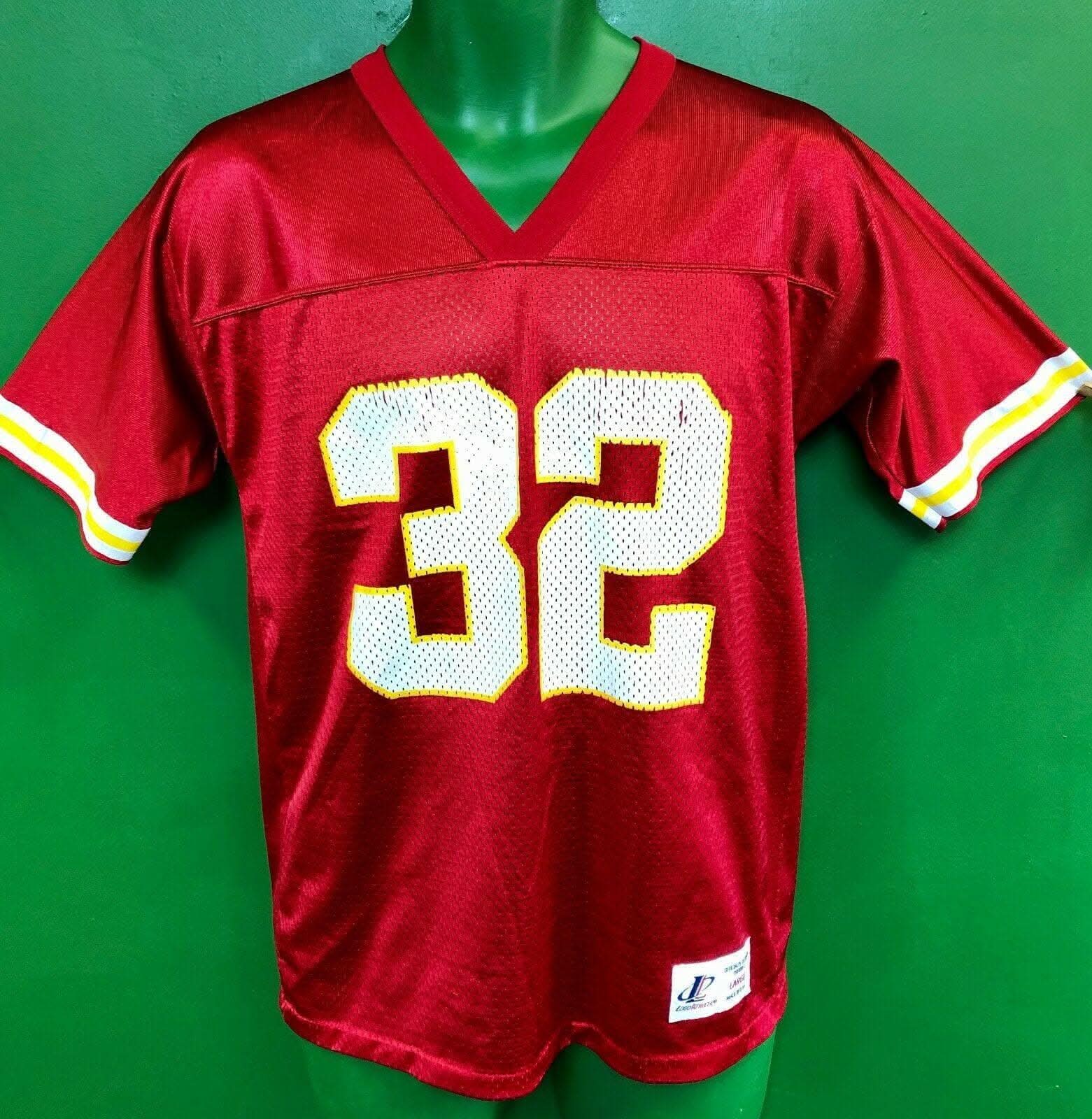 NFL Kansas City Chiefs Marcus Allen #32 Logo Athletic Jersey Youth Large