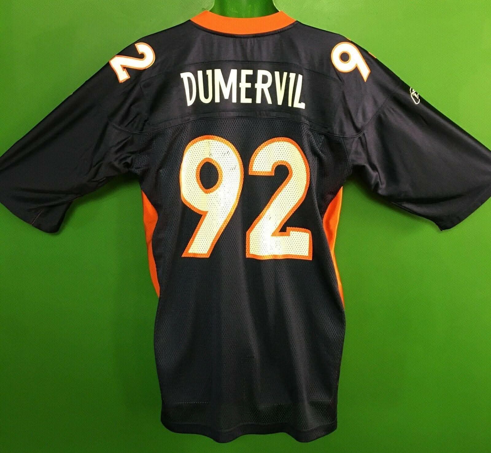 NFL Denver Broncos Elvis Dumervil #92 Jersey Men's Large