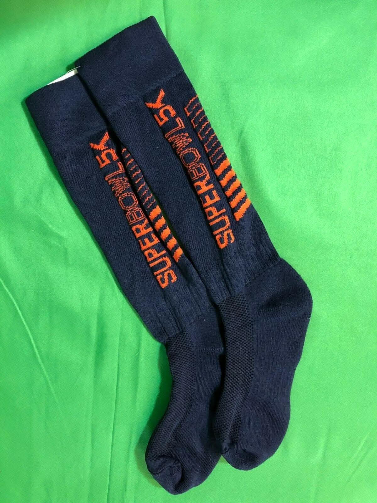 NFL Denver Broncos Super Bowl 5K Run Socks Men's Size 5-10
