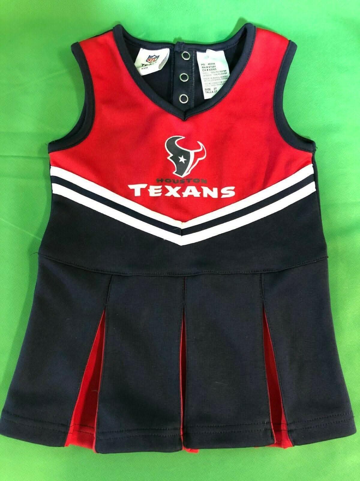 NFL Houston Texans Baby Cheerleader Dress Toddler 2T