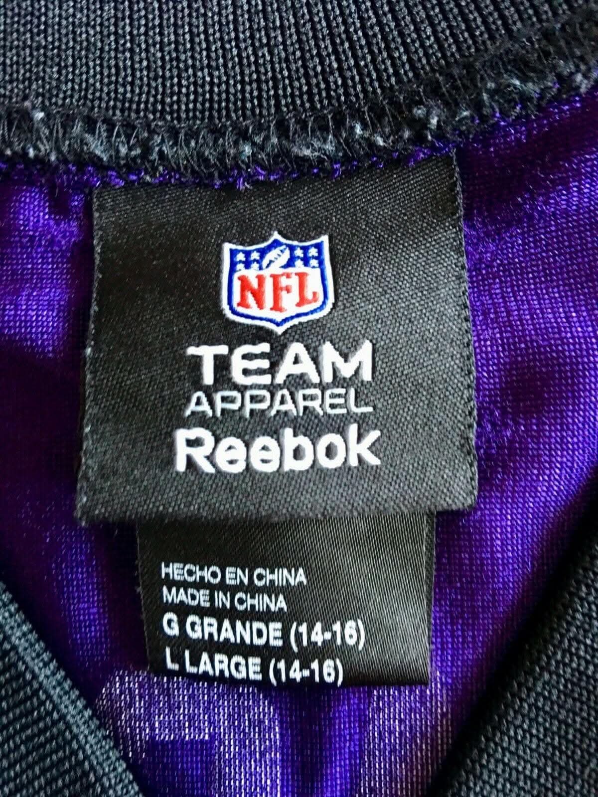 NFL Baltimore Ravens Joe Flacco #5 Jersey Youth Large 14-16