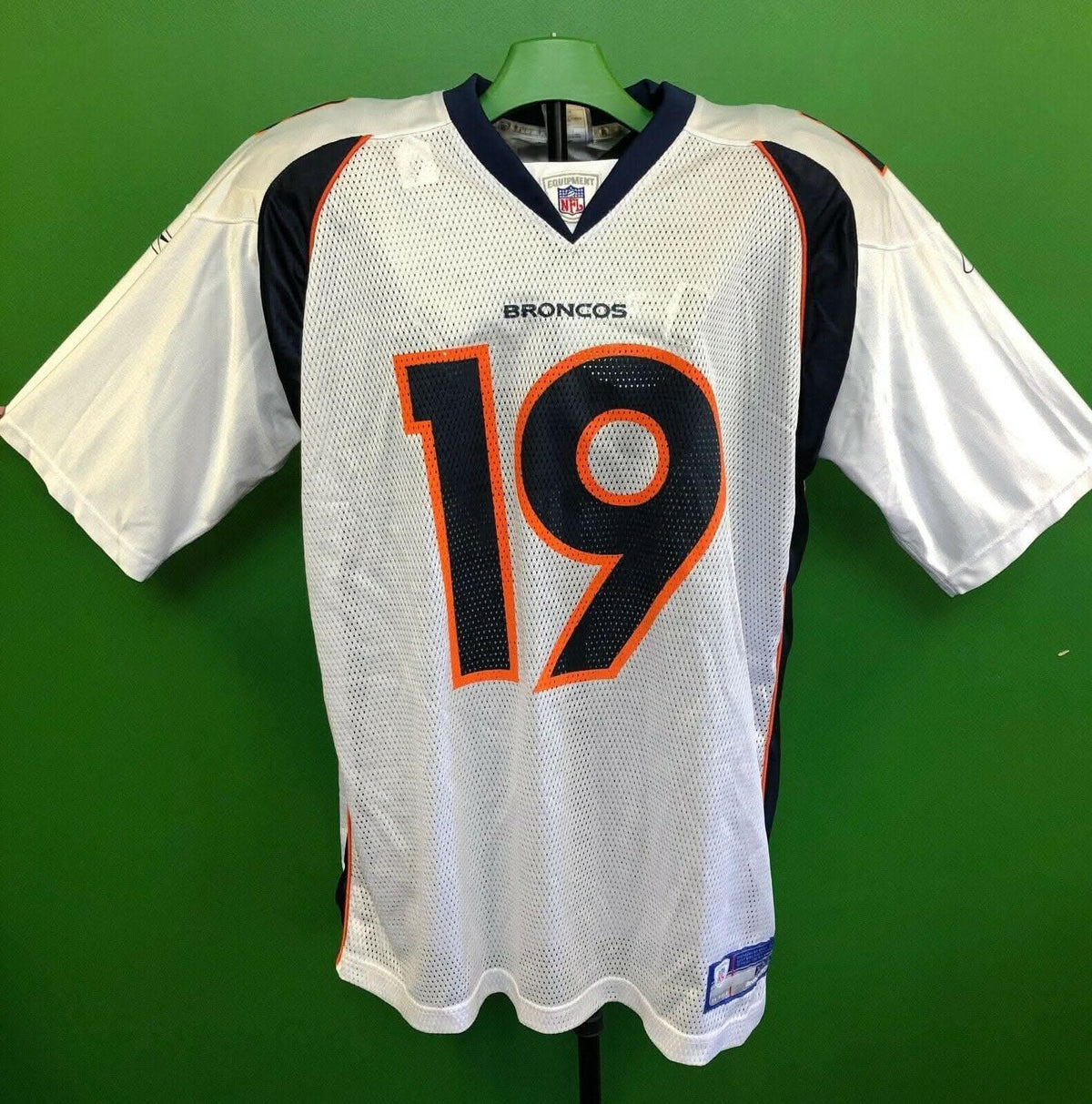 NFL Denver Broncos Jerry Rice #19 On Field Jersey Men's 2X-Large NWT