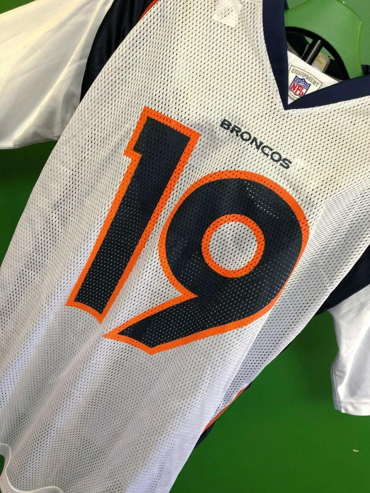 NFL Denver Broncos Jerry Rice #19 On Field Jersey Men's 2X-Large NWT