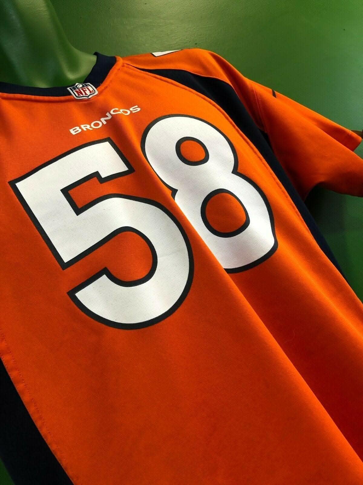 NFL Denver Broncos Von Miller #58 Game Jersey Youth X-Large 18-20