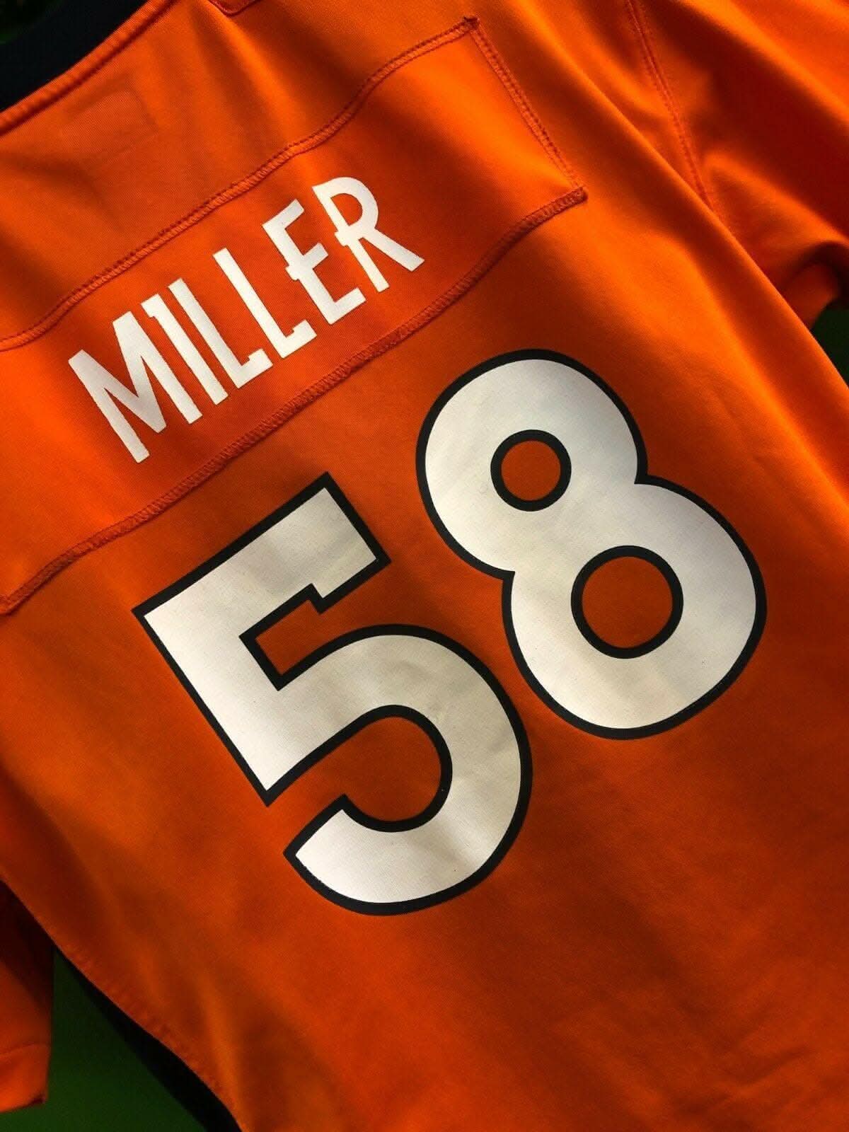 NFL Denver Broncos Von Miller #58 Game Jersey Youth X-Large 18-20