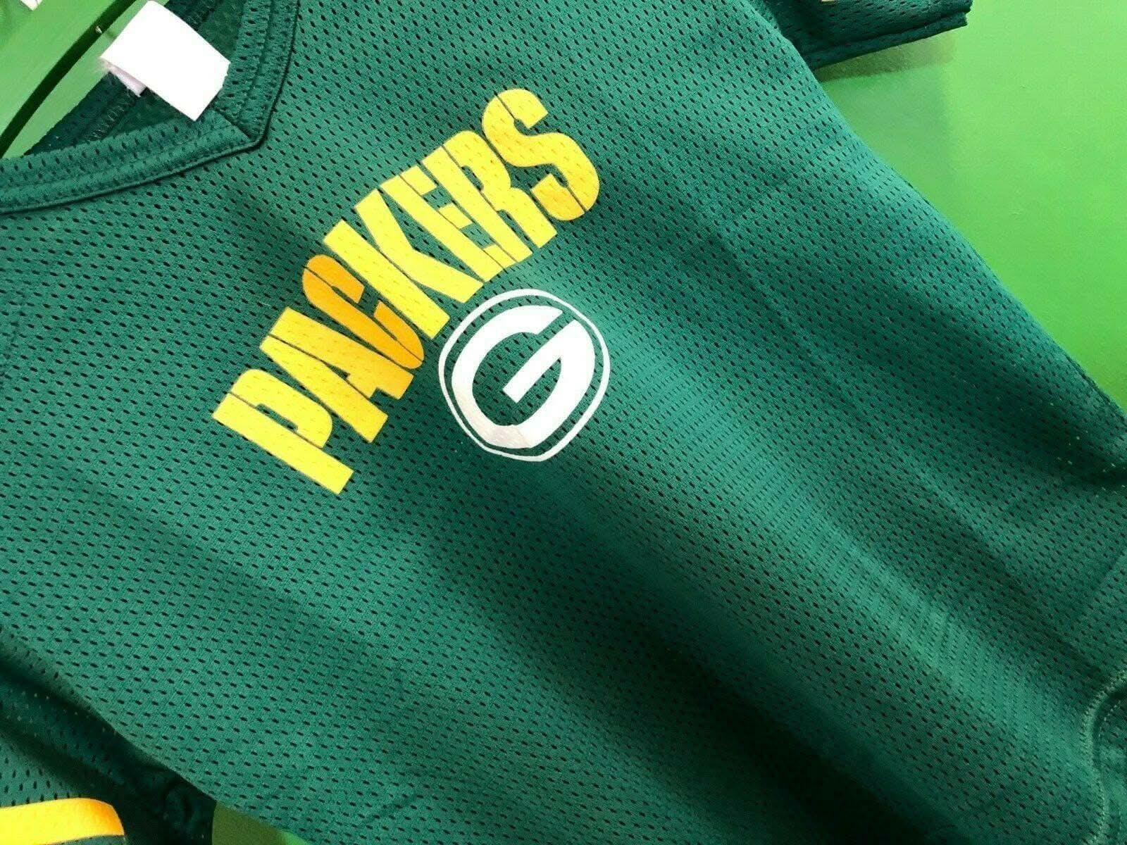 NFL Green Bay Packers Franklin Mesh Jersey Top Youth Small 6-8