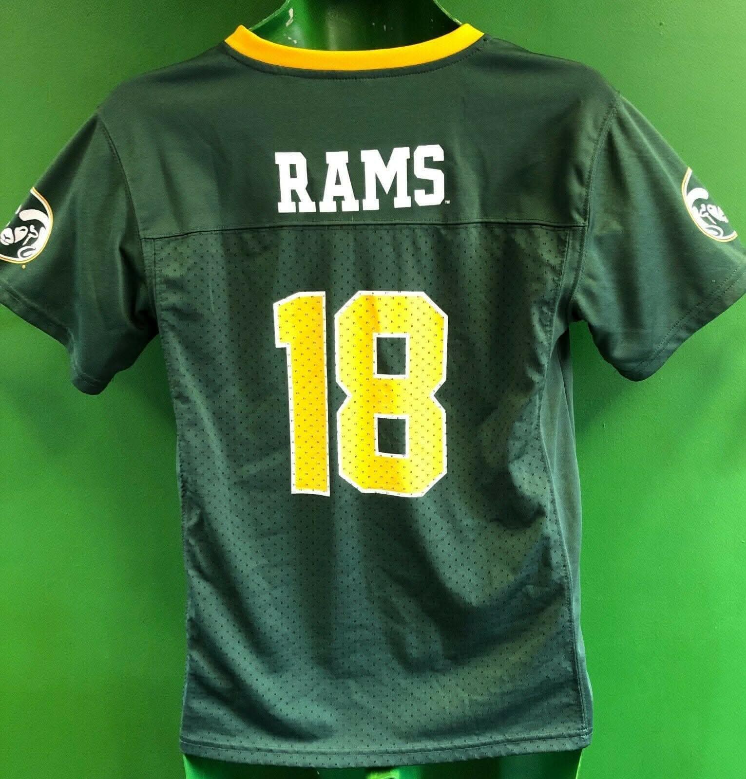 NCAA Colorado State Rams #18 Jersey Youth Large 12-14