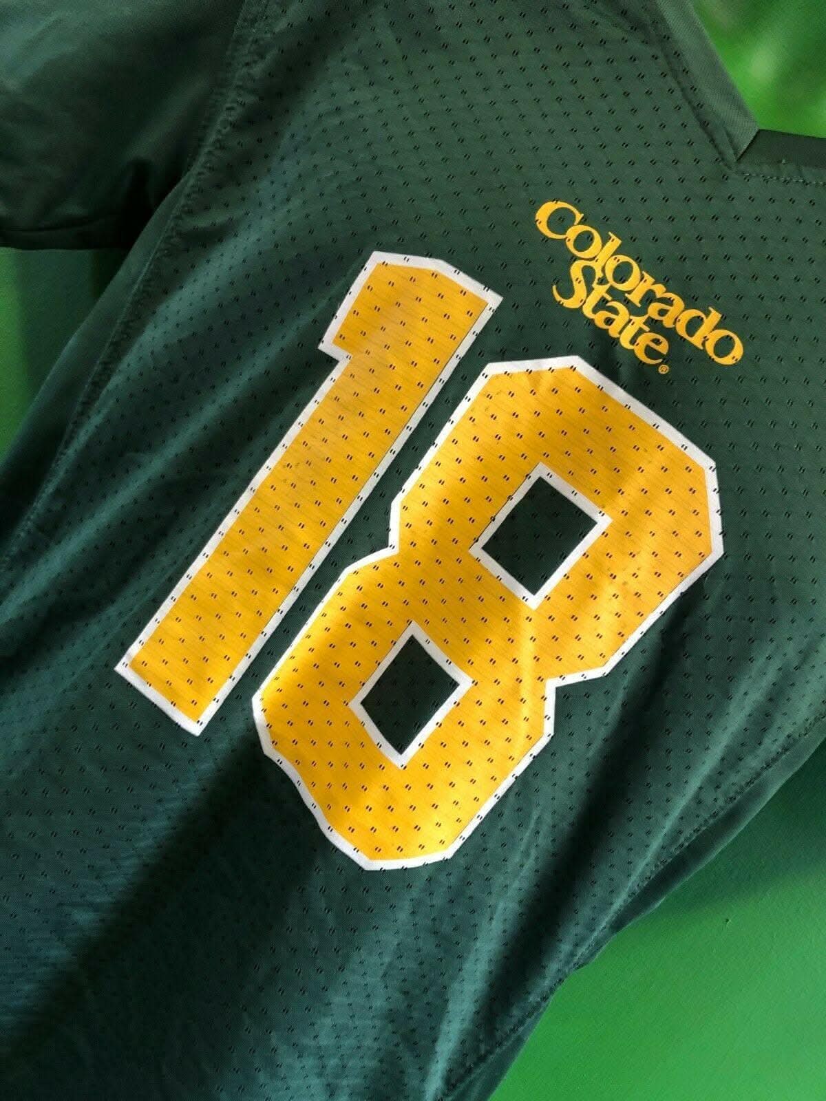 NCAA Colorado State Rams #18 Jersey Youth Large 12-14