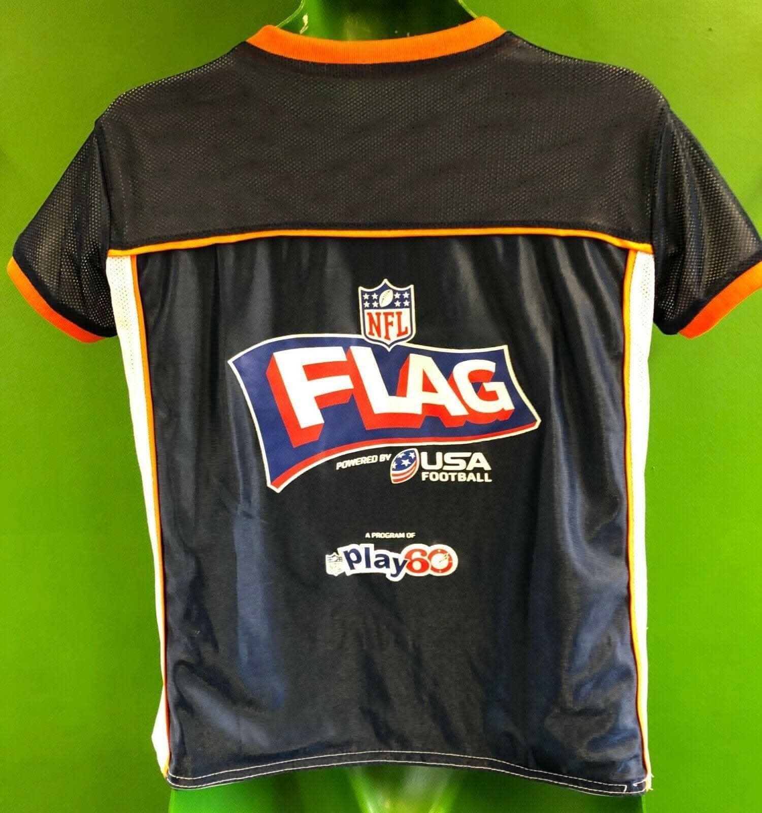 NFL Denver Broncos Reversible Flag Football Jersey Youth Medium 10-12