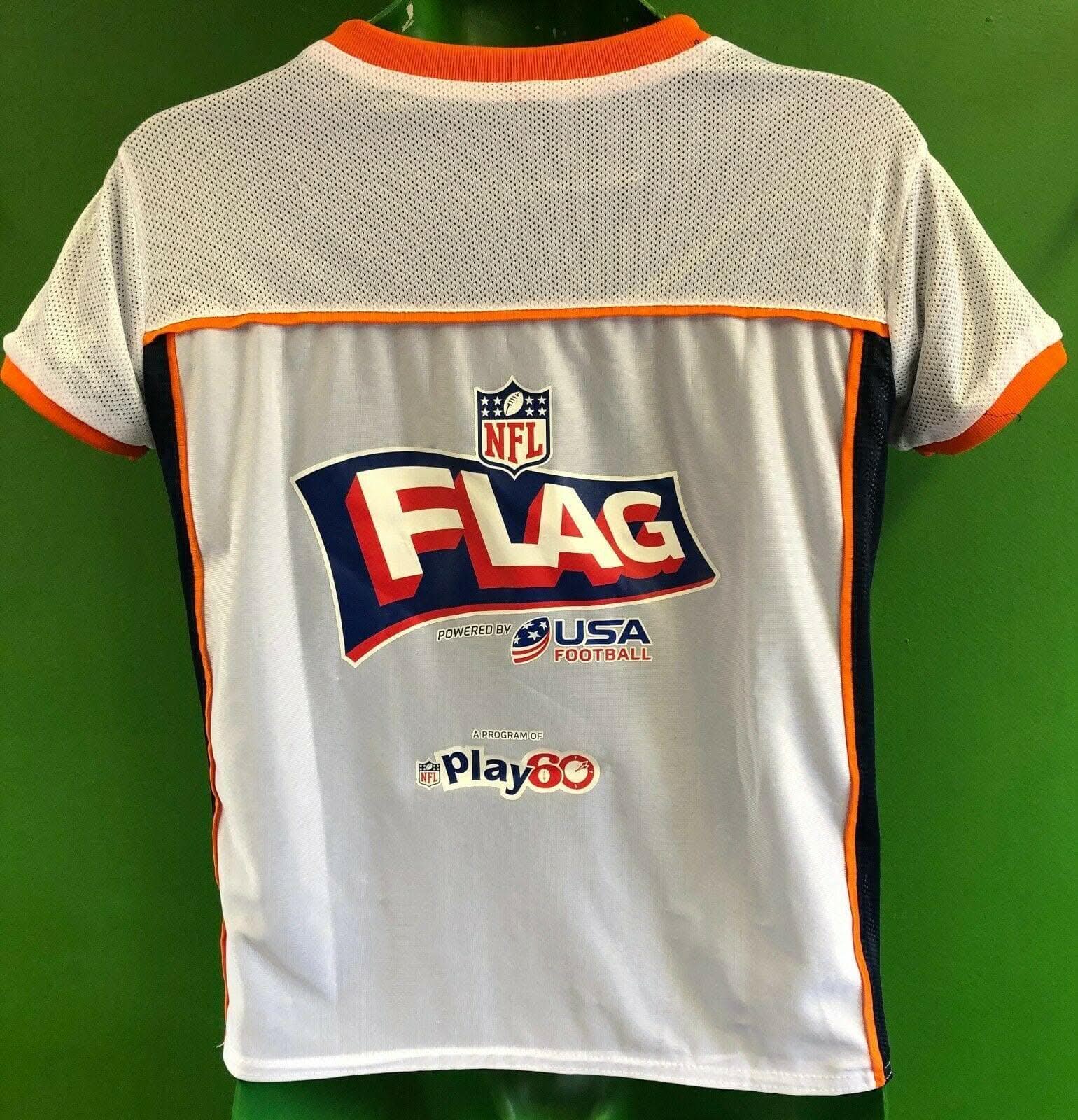 NFL Denver Broncos Reversible Flag Football Jersey Youth Medium 10-12