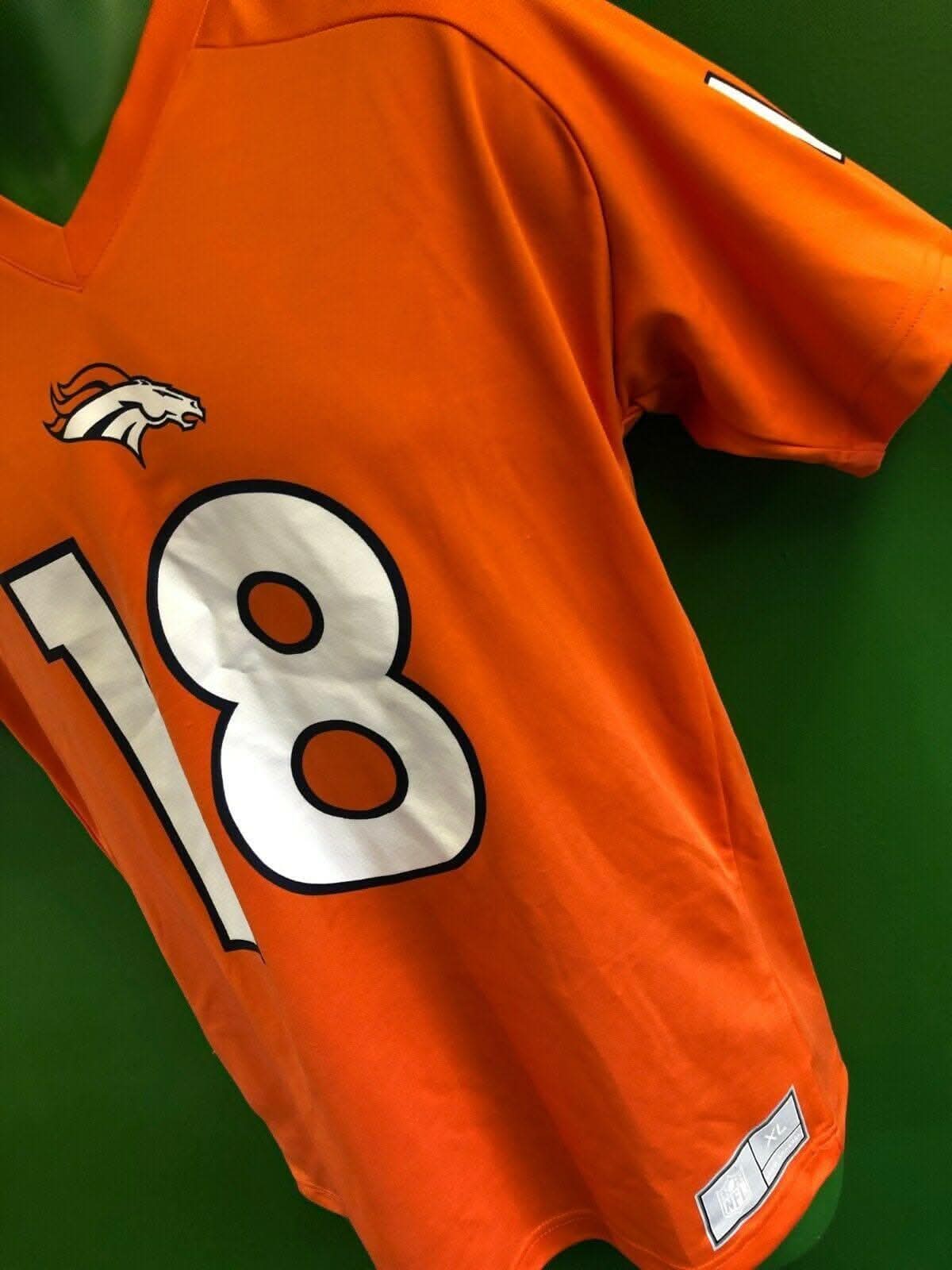 NFL Denver Broncos Peyton Manning #18 Jersey Top Youth X-Large 18-20