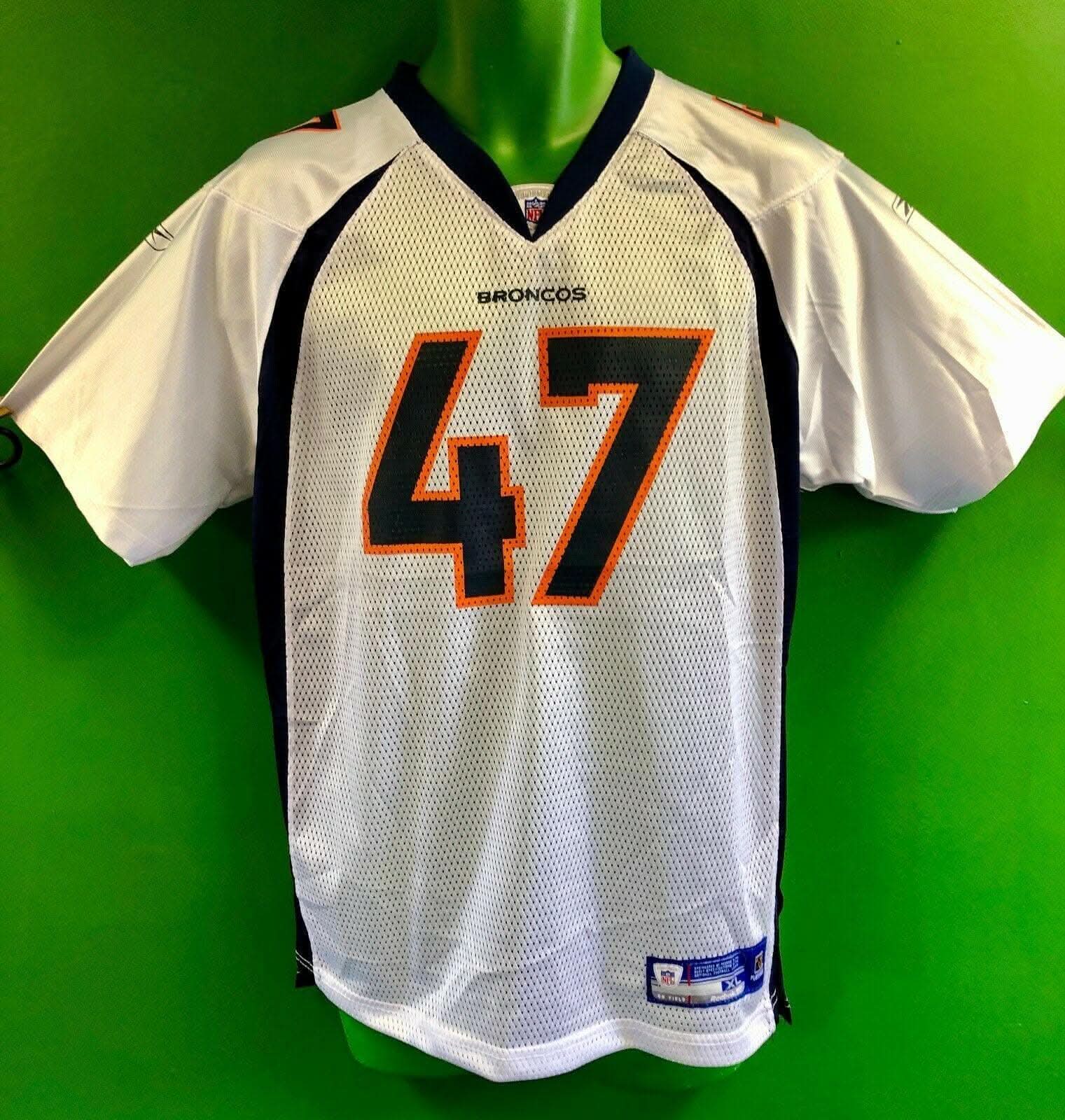 NFL Denver Broncos John Lynch #47 Jersey Youth X-Large 18-20