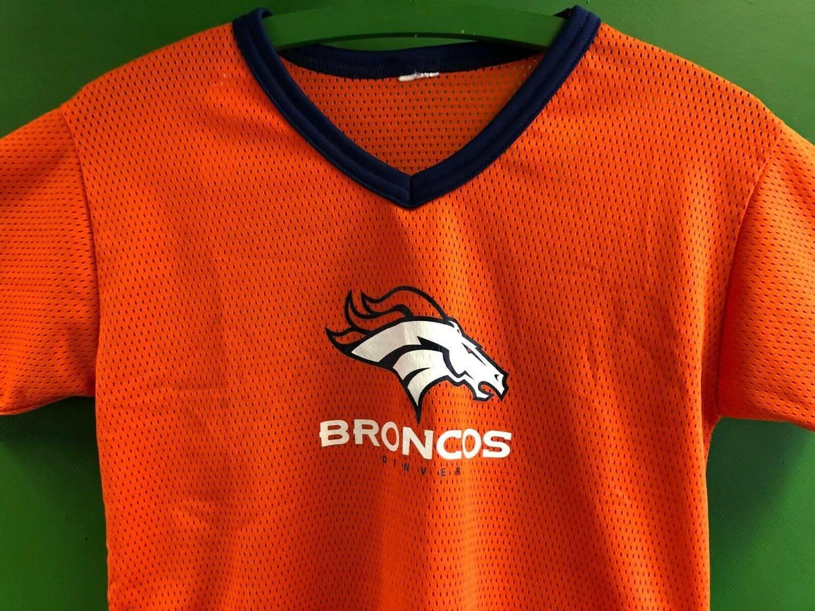 NFL Denver Broncos Franklin Mesh Jersey Top Youth Medium 10-12