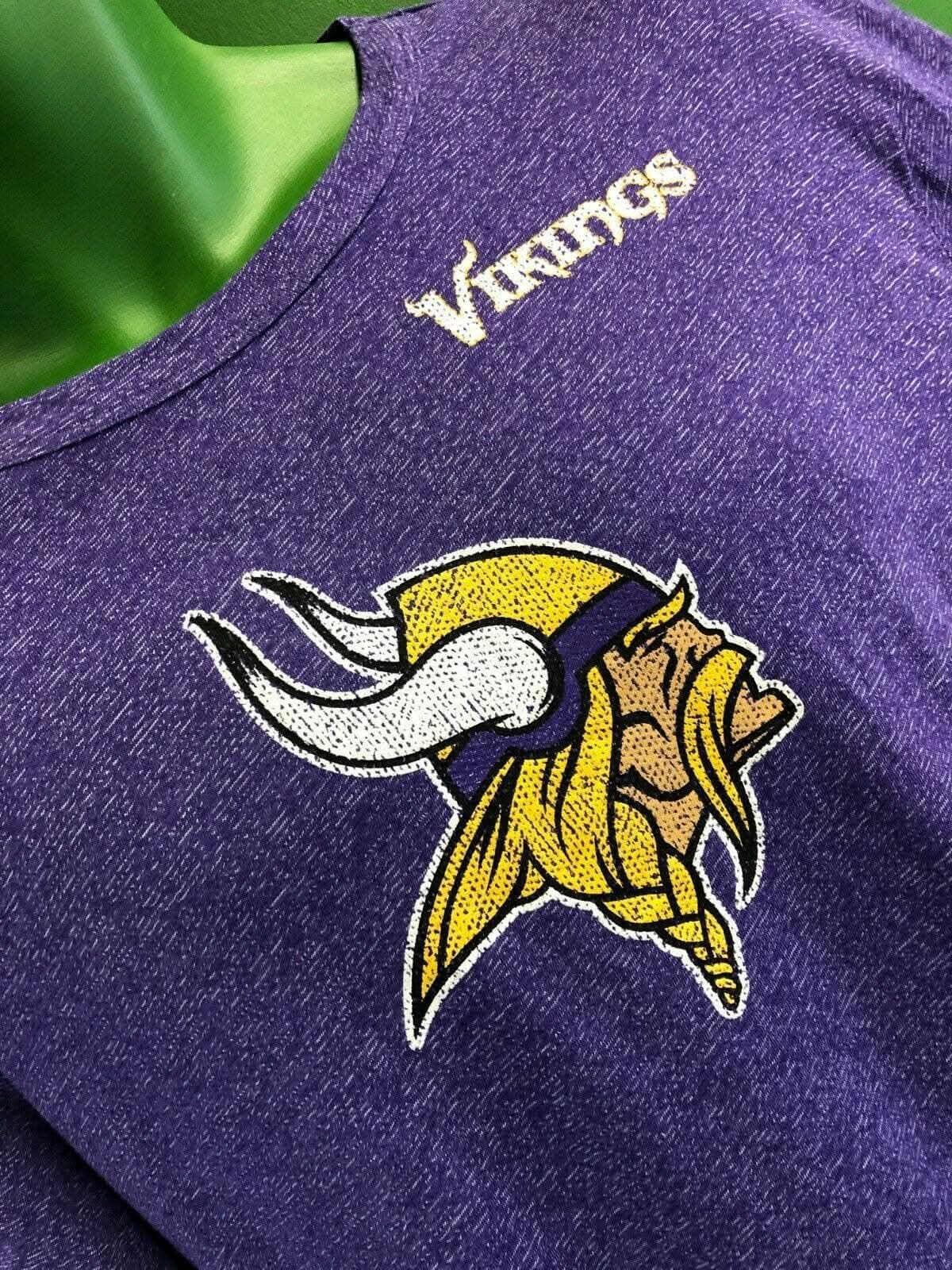 NFL Minnesota Vikings Majestic Space Dye T-Shirt Men's Medium NWT