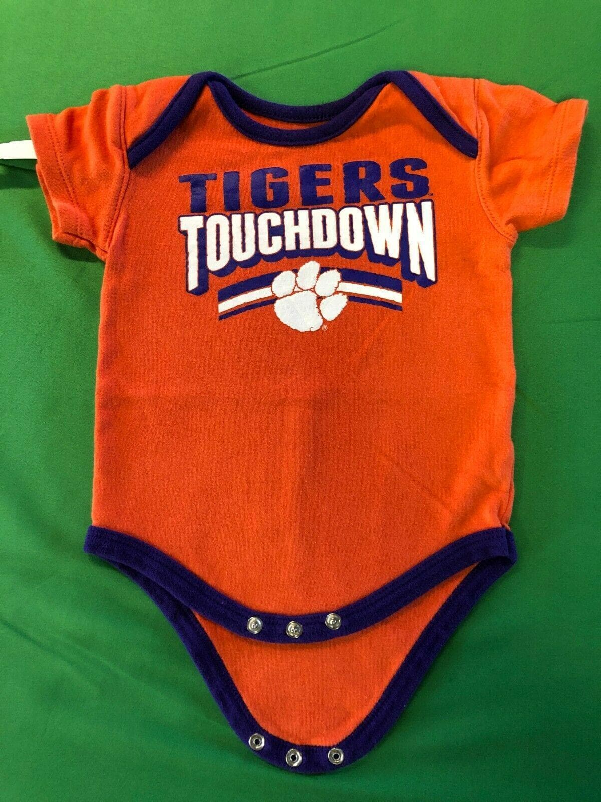 NCAA Auburn Tigers Orange Bodysuit/Vest 12 Months