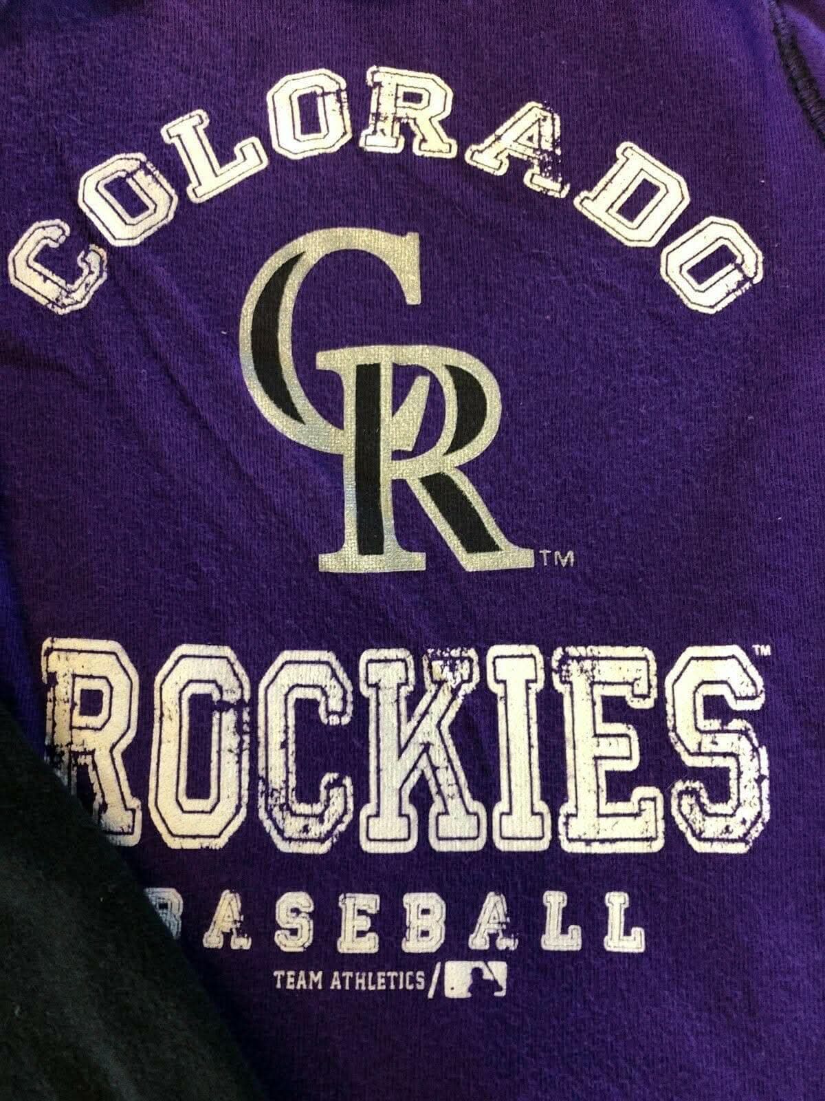 MLB Colorado Rockies Set of 2 Bodysuits/Vests Newborn 0-3 Months