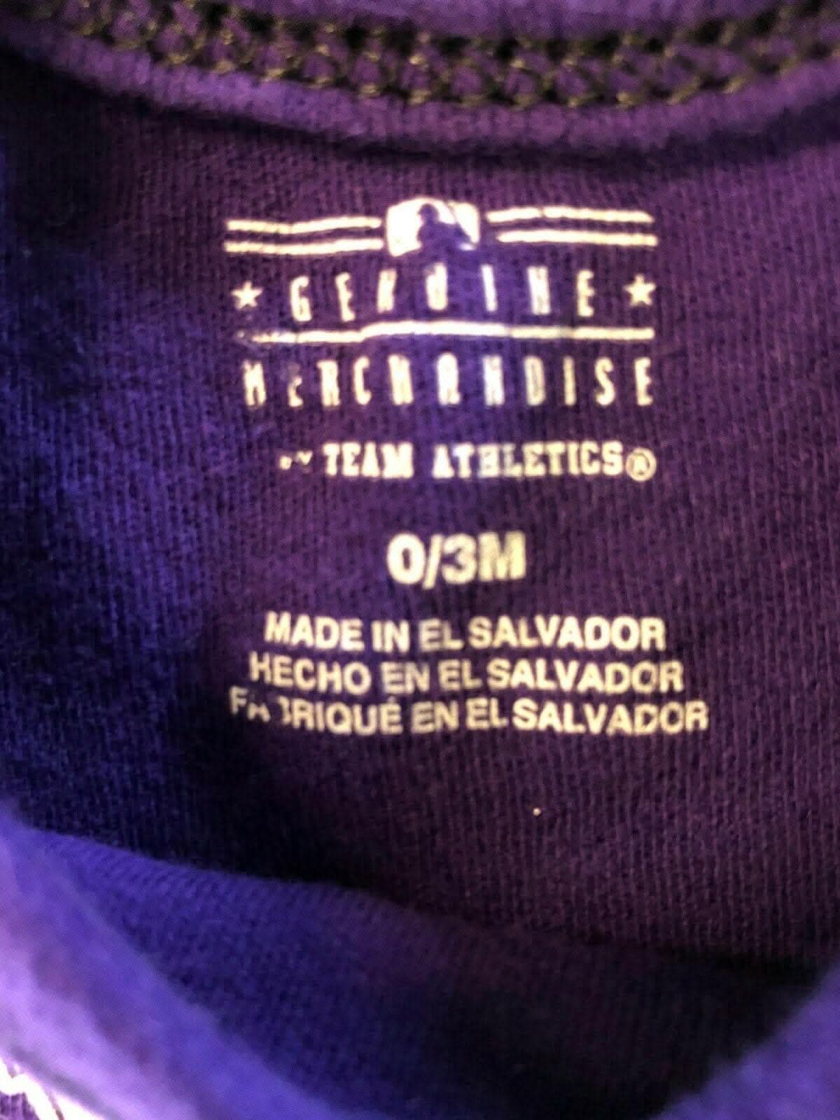 MLB Colorado Rockies Set of 2 Bodysuits/Vests Newborn 0-3 Months