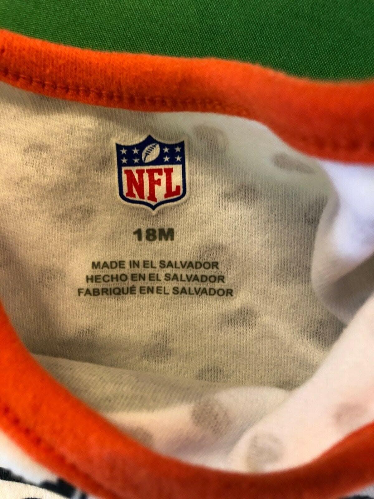 NFL Denver Broncos Heart Bodysuit/Vest 18 Months