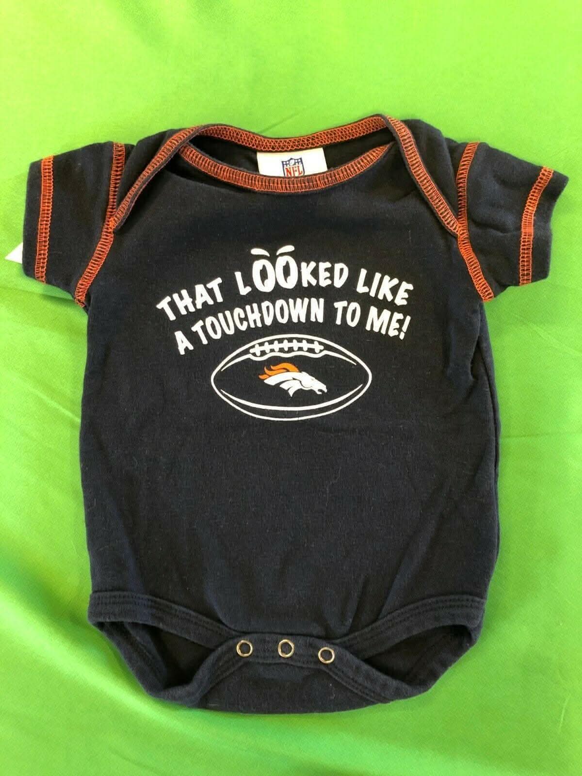 NFL Denver Broncos Bodysuit/Vest Newborn 0-3 Months