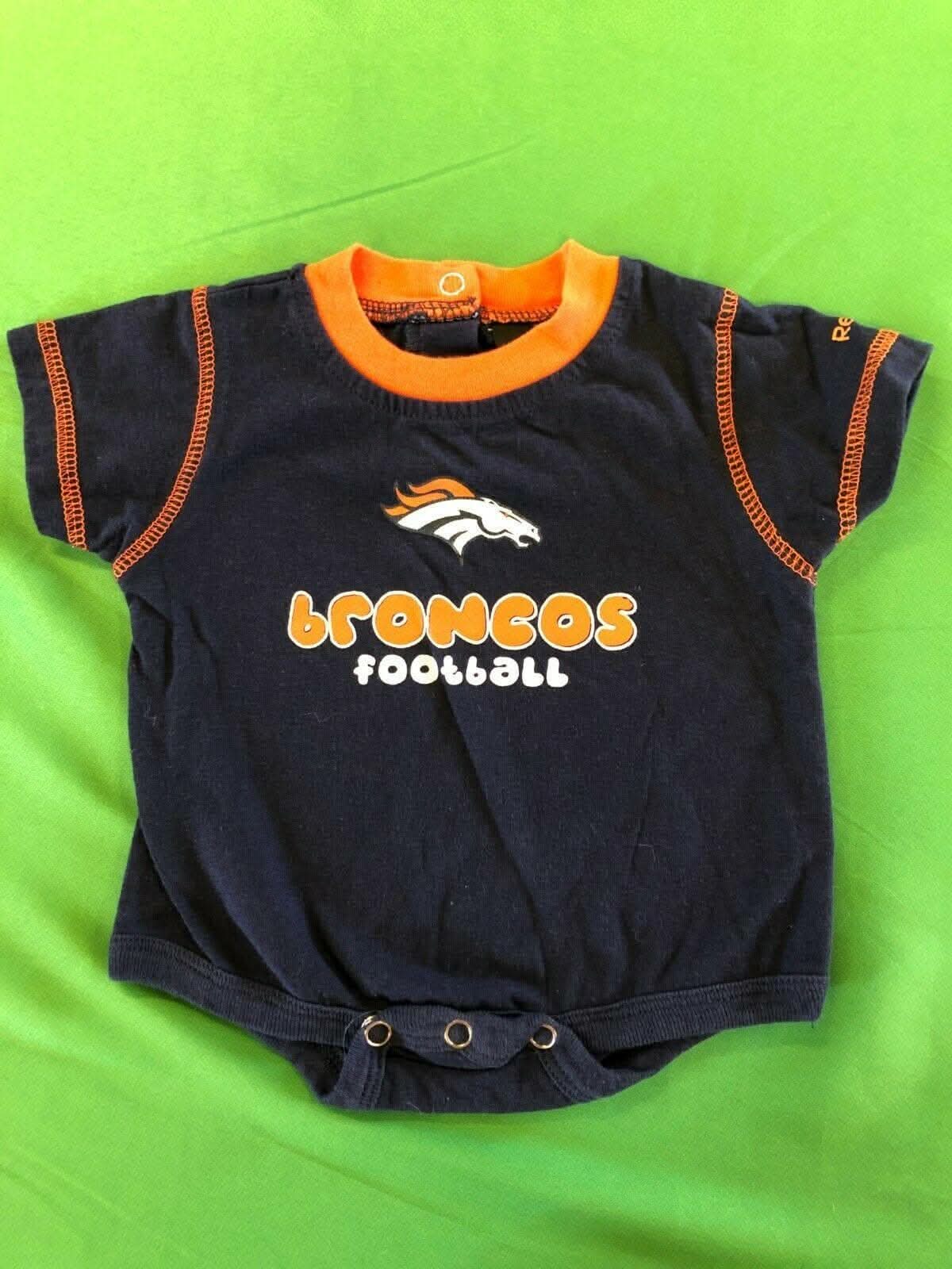 NFL Denver Broncos Bodysuit/Vest Newborn 0-3 Months NWT