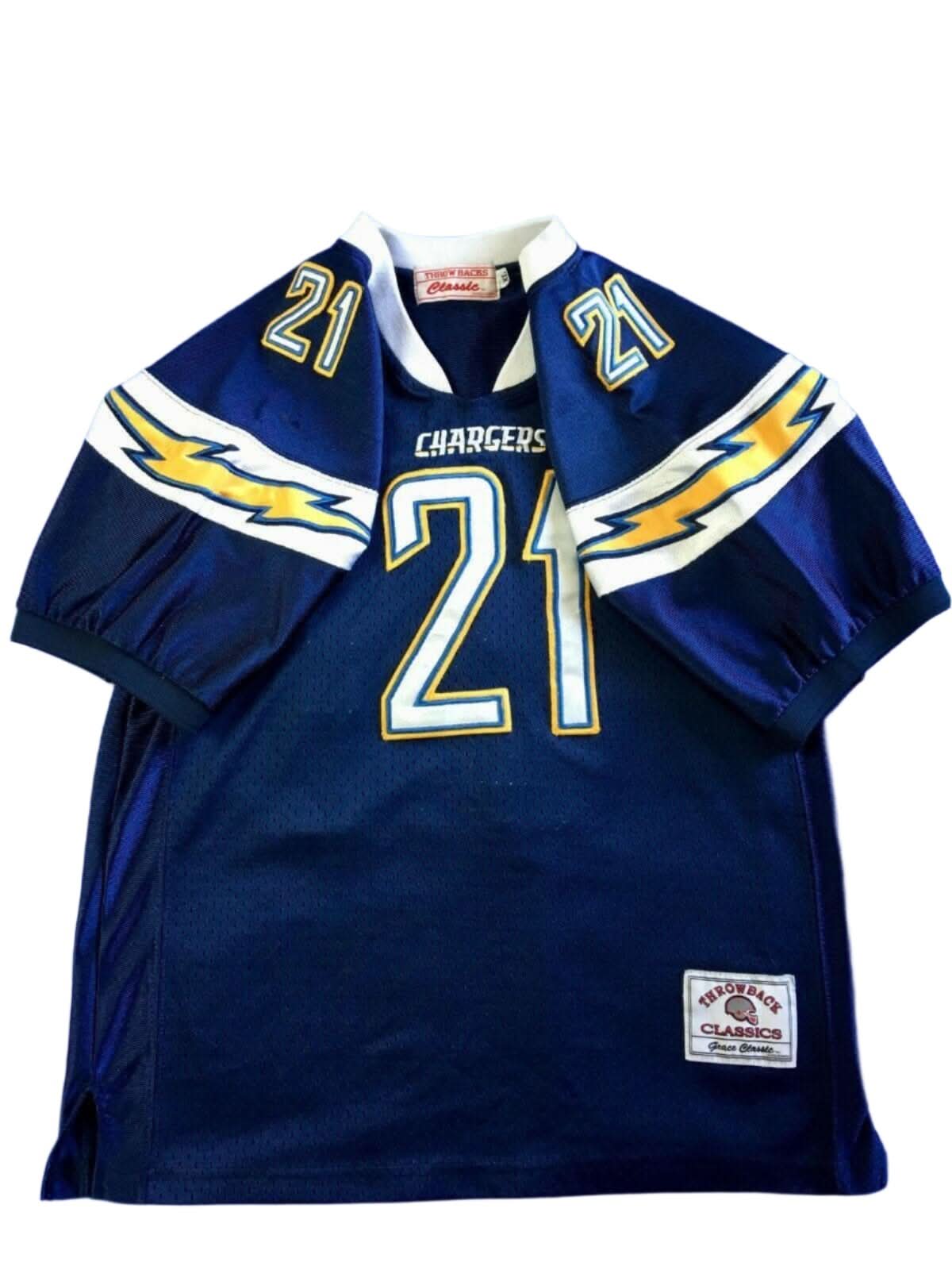 NFL Los Angeles Chargers LaDainian Tomlinson #21 Throwback Classics Je