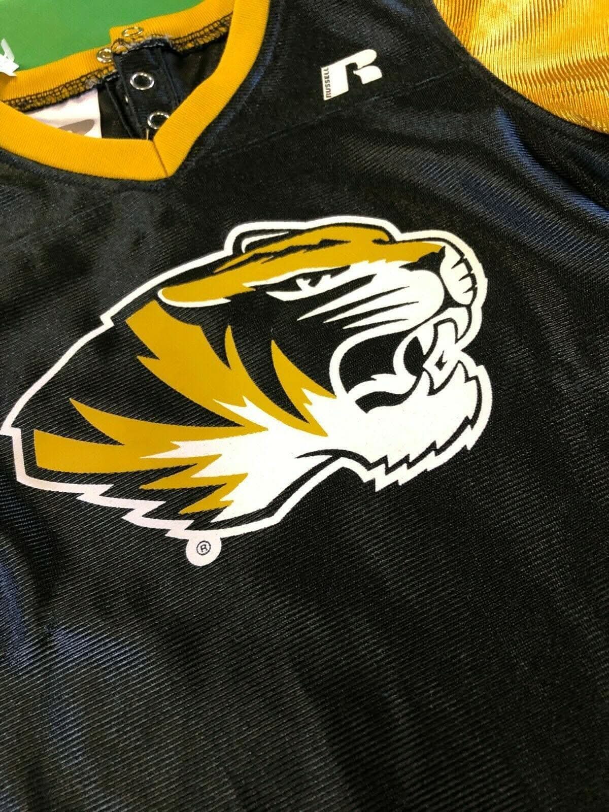 NCAA Missouri Mizzou Tigers Russell Bodysuit/Vest 24 Months