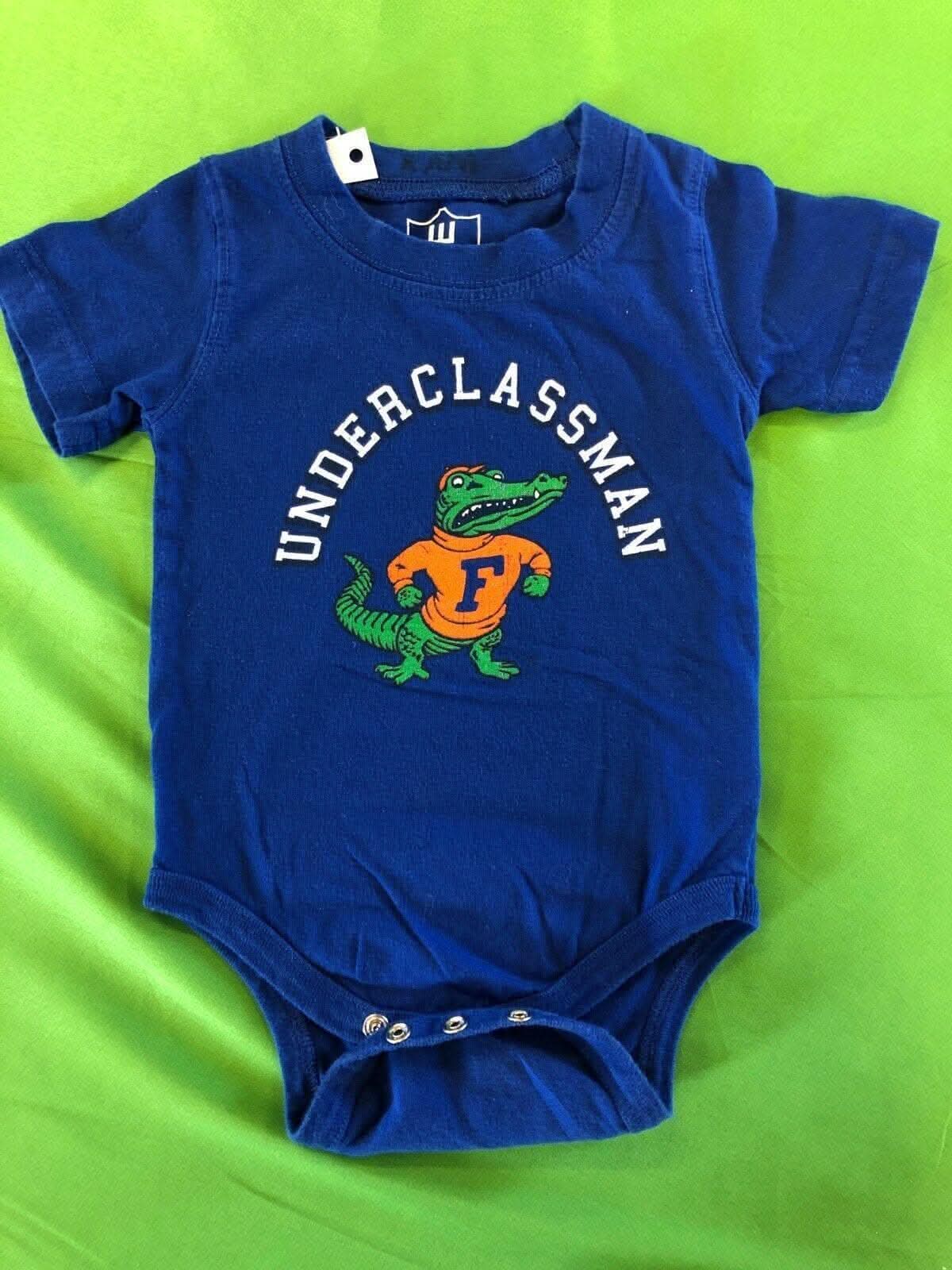 NCAA Florida Gators Blue Bodysuit/Vest 12 Months