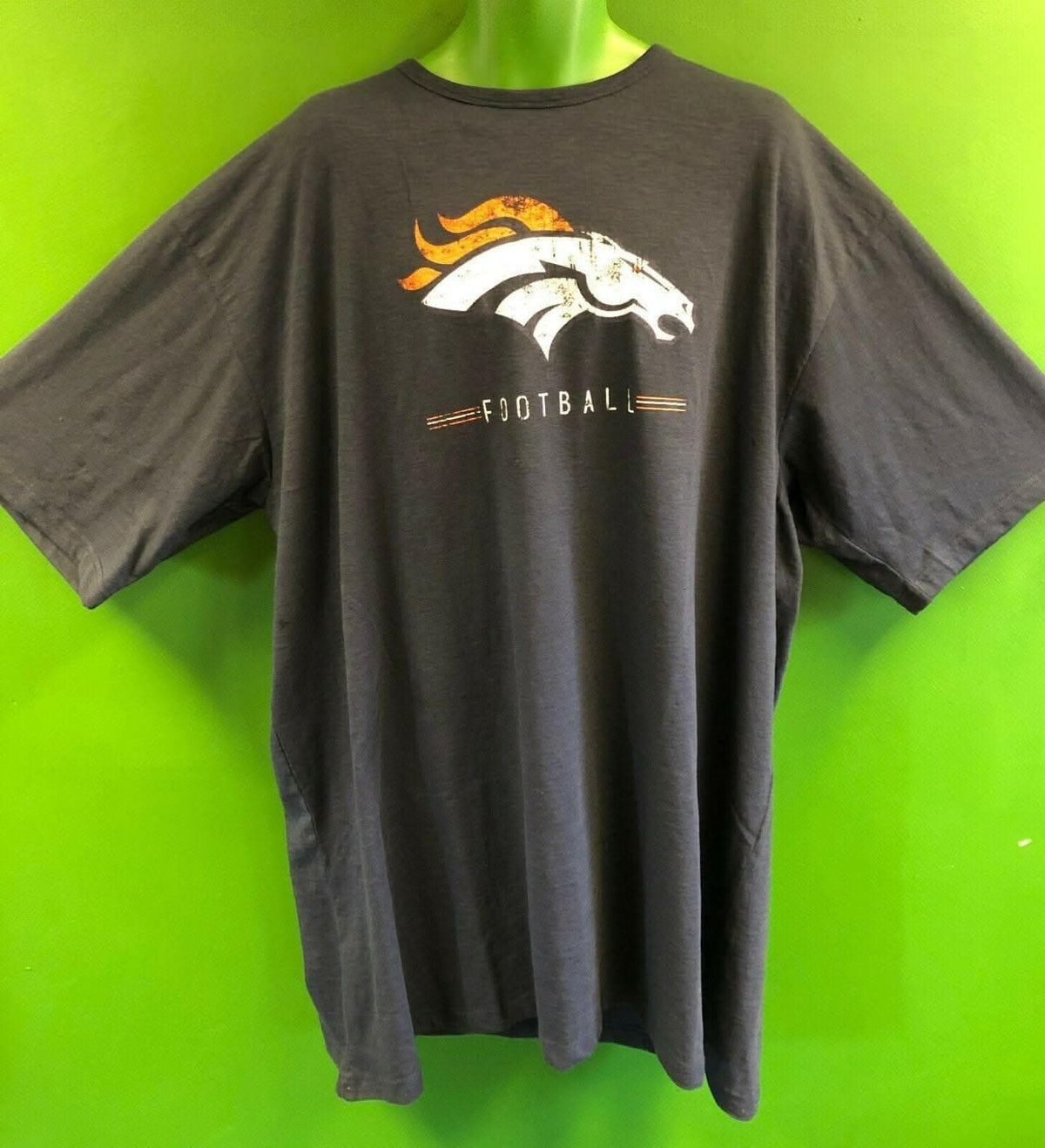 NFL Denver Broncos Majestic T-Shirt Men's 3X-Large Tall NWT