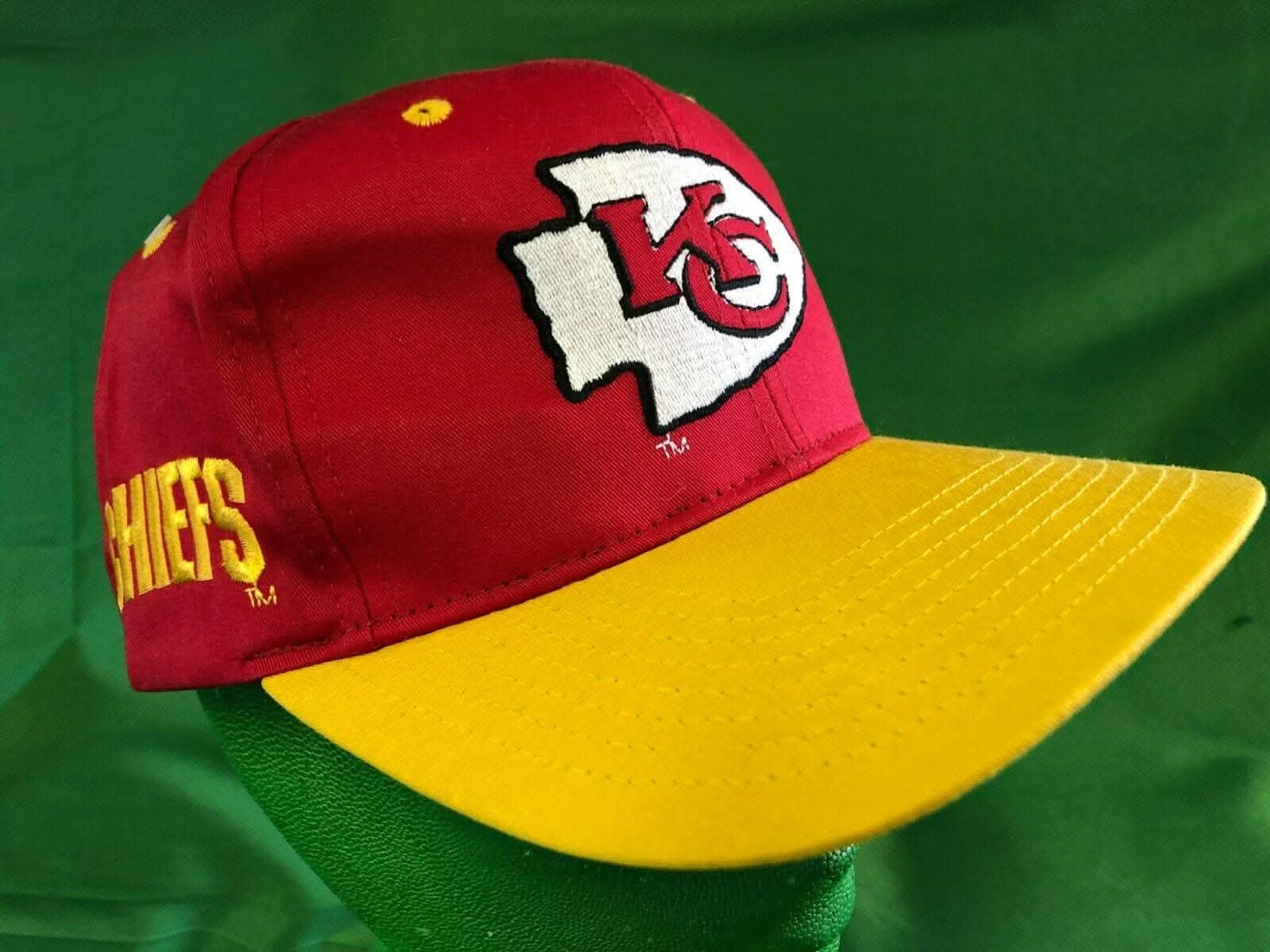 NFL Kansas City Chiefs Eastport Vintage Snapback Baseball Hat/Cap OSFM NWOT