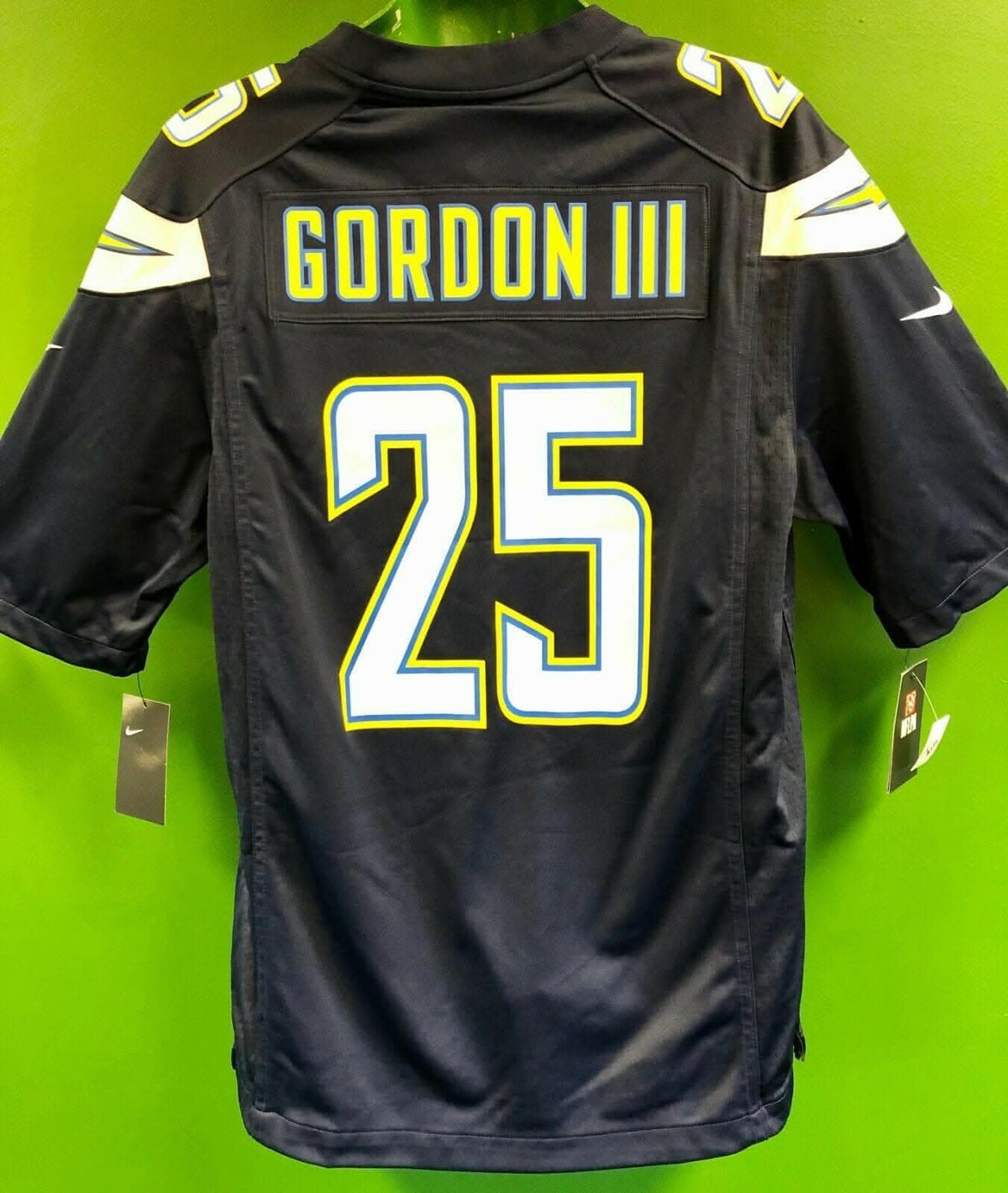 NFL Los Angeles Chargers Melvin Gordon III #25 Game Jersey Men's Medium NWT