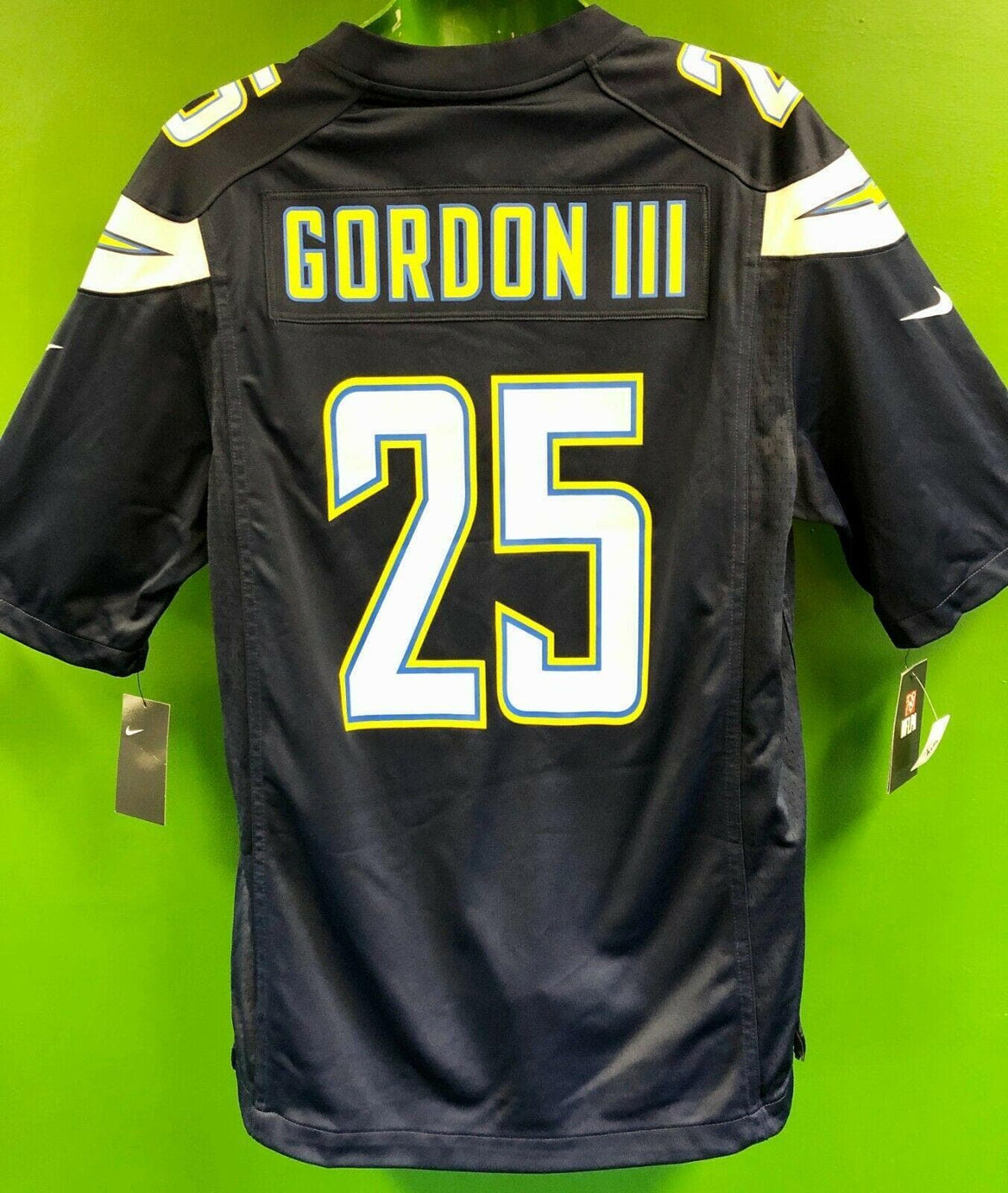 NFL Los Angeles Chargers Melvin Gordon III #25 Game Jersey Men's Medium NWT