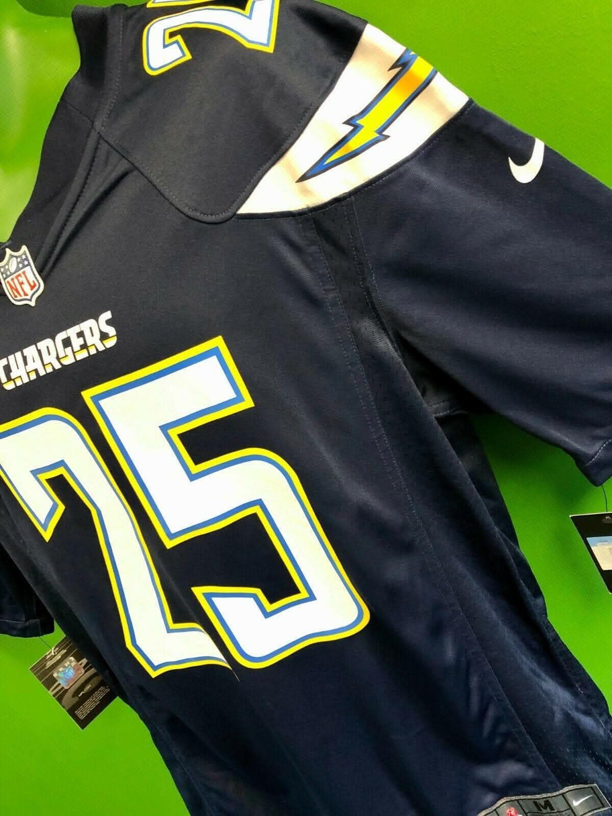 NFL Los Angeles Chargers Melvin Gordon III #25 Game Jersey Men's Medium NWT