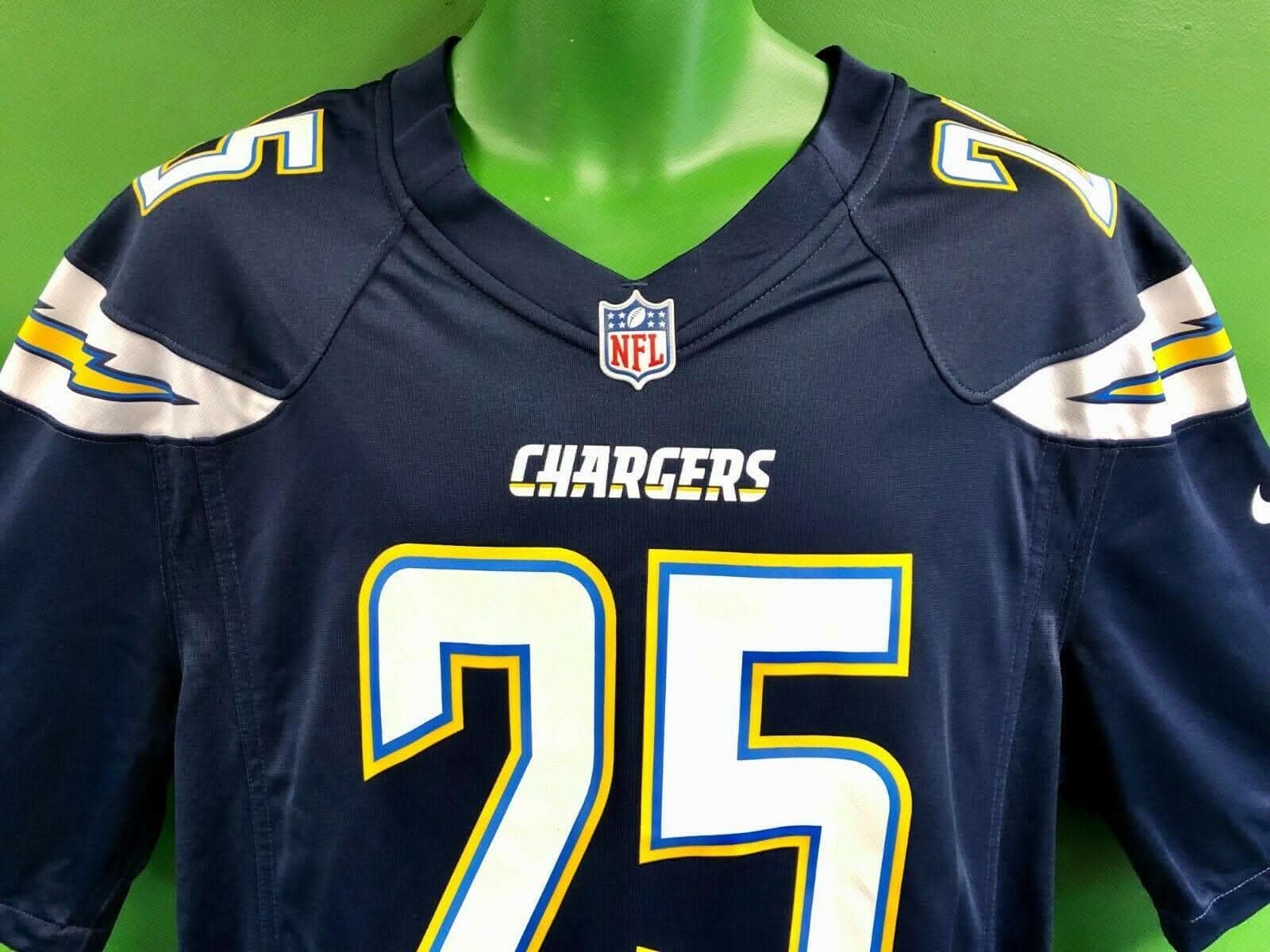 NFL Los Angeles Chargers Melvin Gordon III #25 Game Jersey Men's X-Large NWT