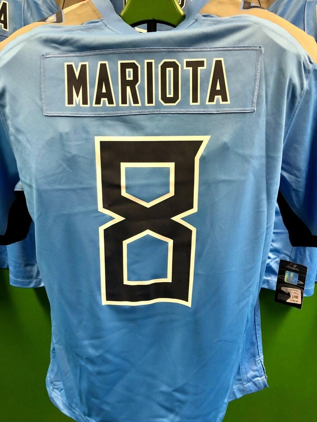 NFL Tennessee Titans Mariota #8 Game Jersey Men's 2X-Large NWT