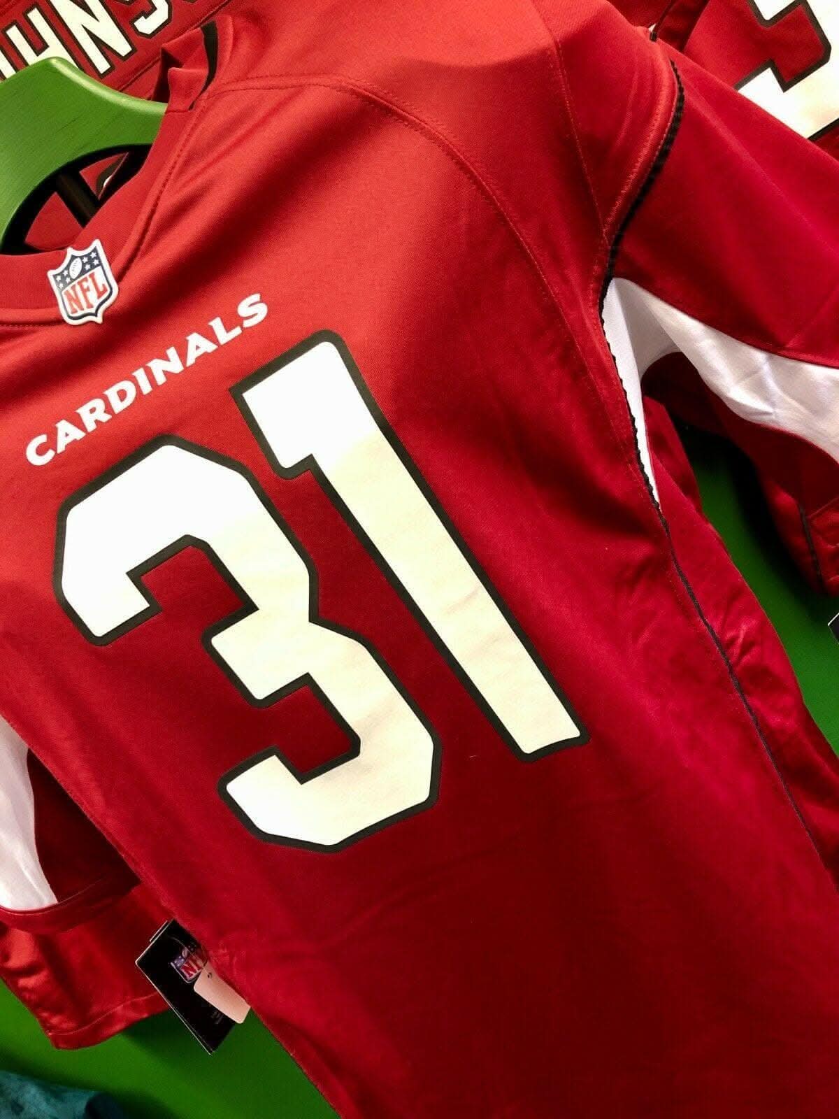 NFL Arizona Cardinals Johnson #31 Game Jersey Men's Large NWT