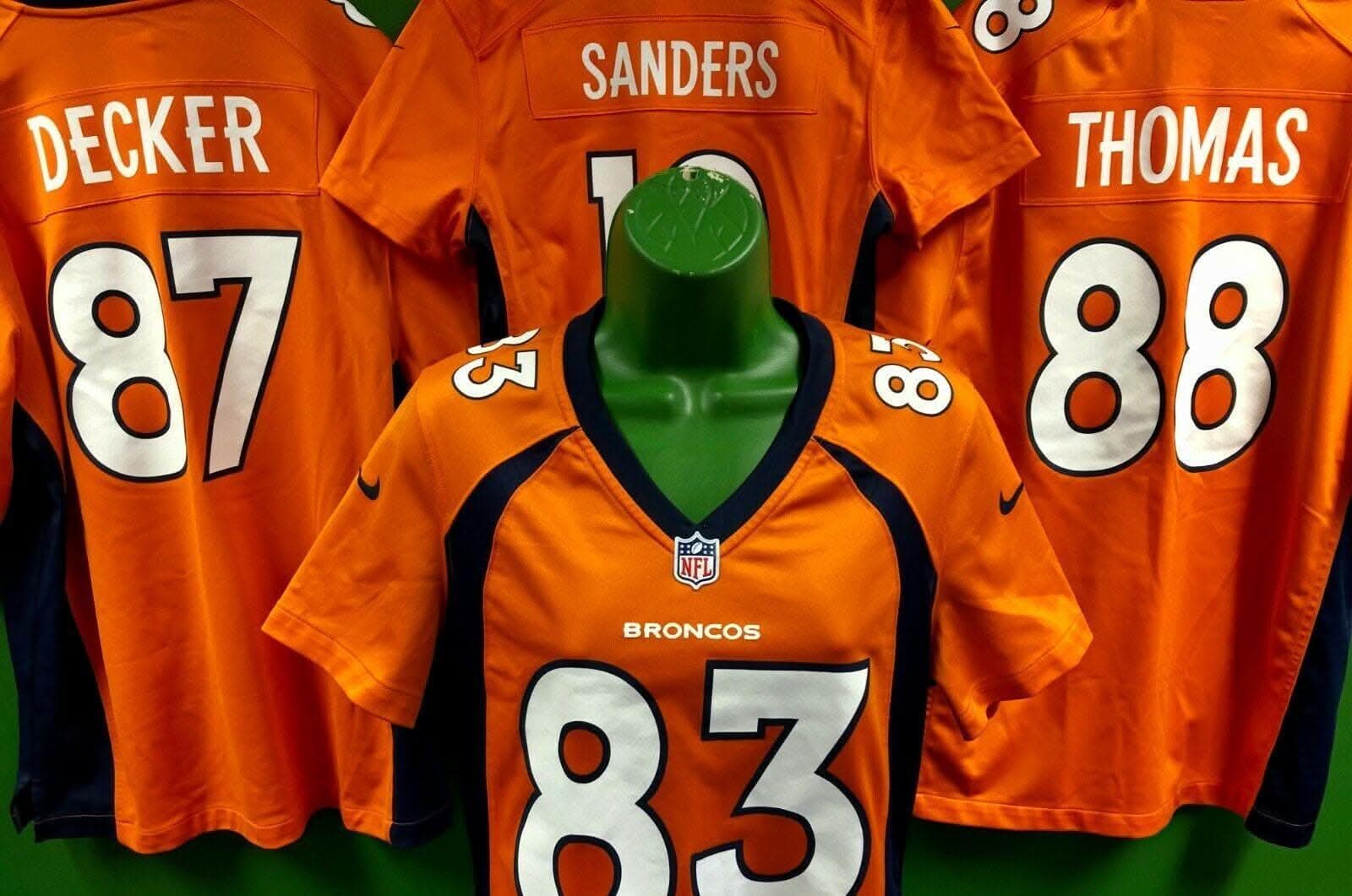 NFL Denver Broncos Wes Welker #83 Game Jersey Women's Medium