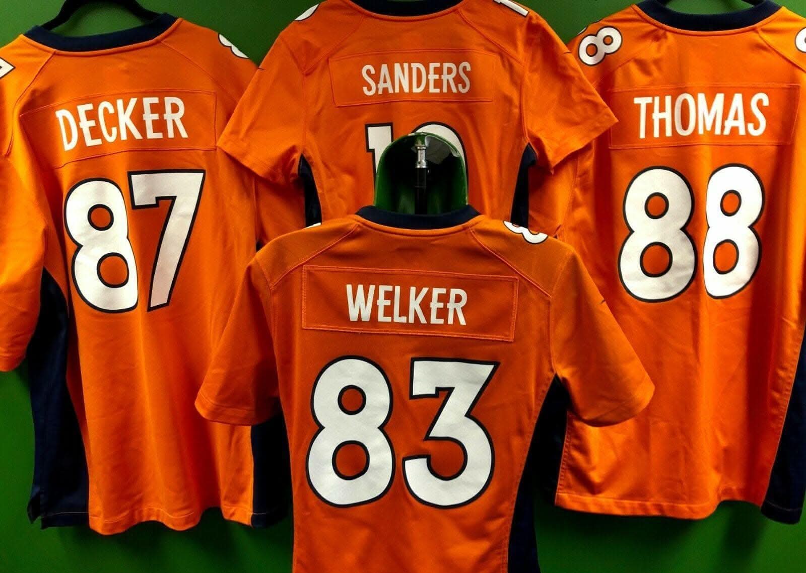 NFL Denver Broncos Wes Welker #83 Game Jersey Women's Medium