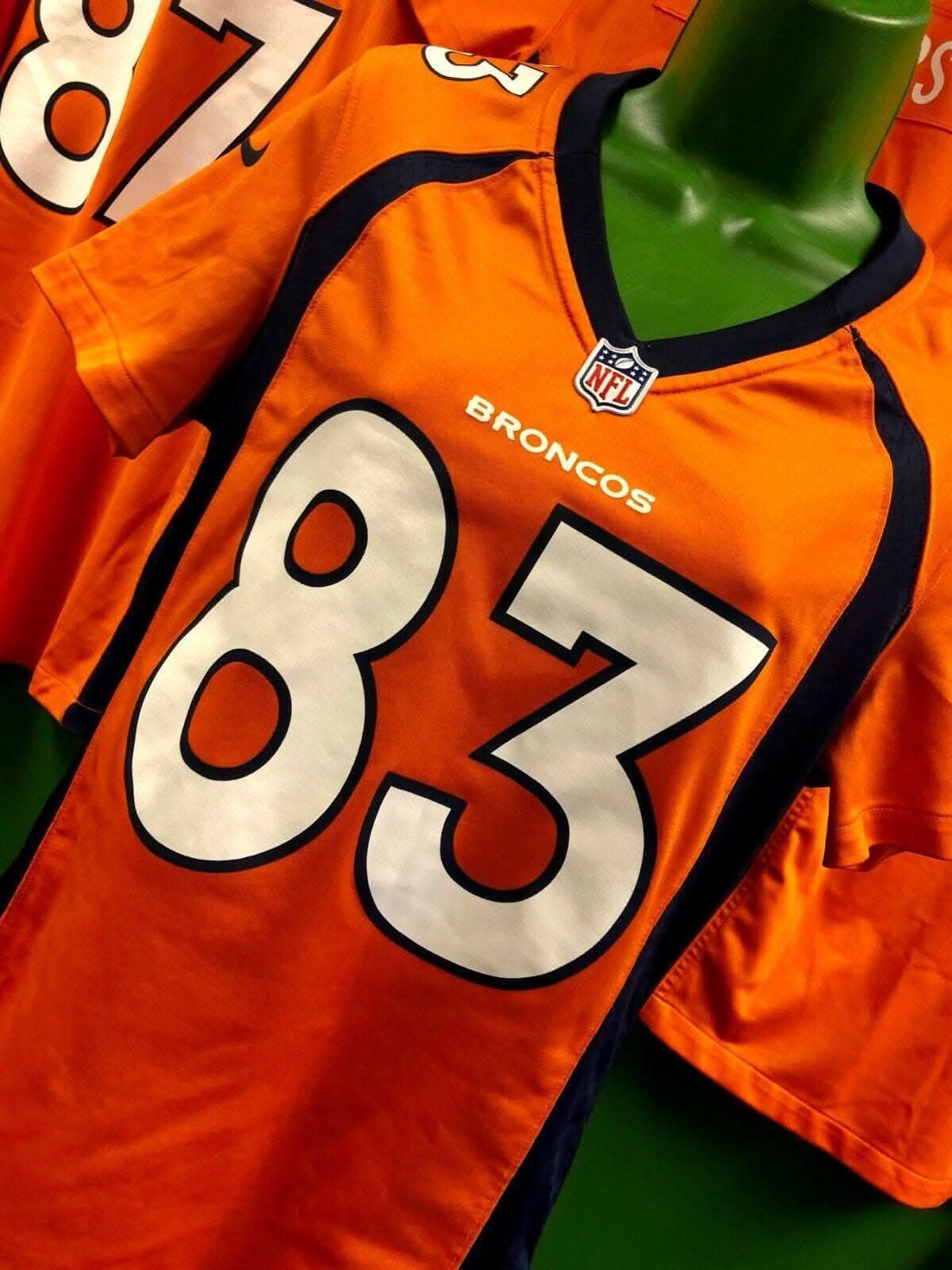 NFL Denver Broncos Wes Welker #83 Game Jersey Women's Medium