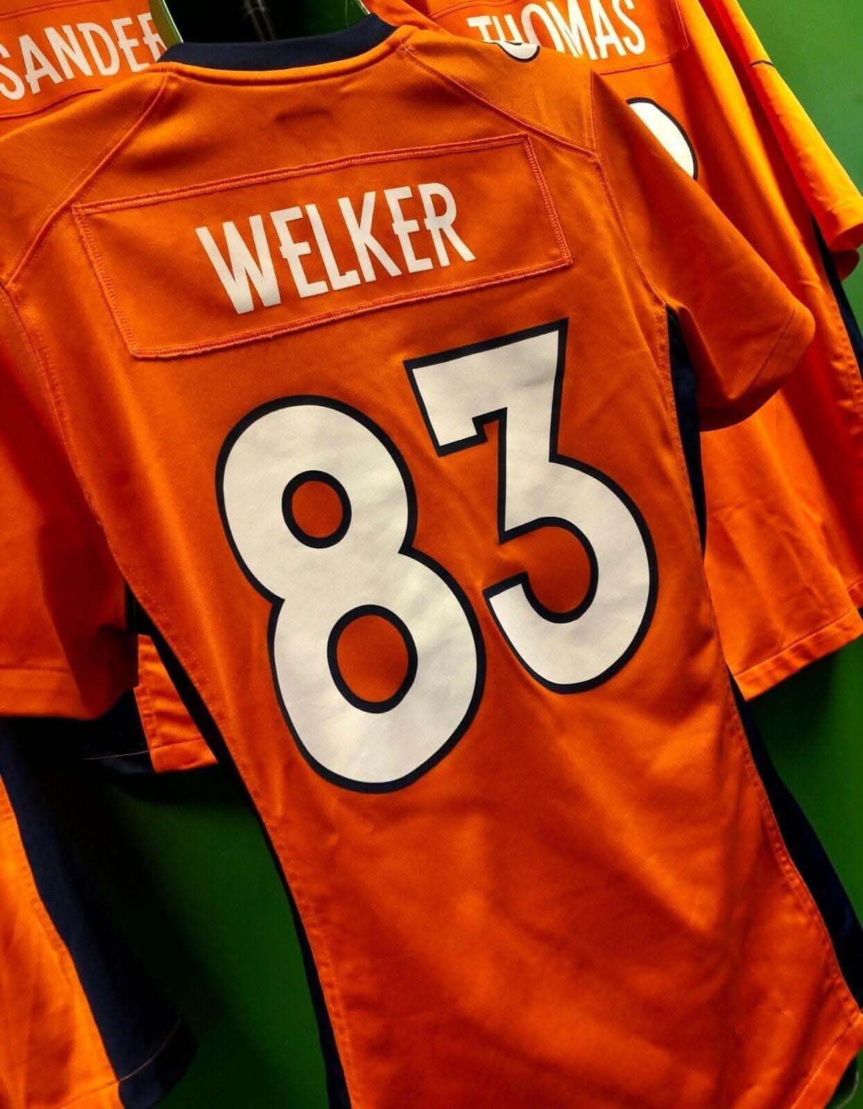 NFL Denver Broncos Wes Welker #83 Game Jersey Women's Medium