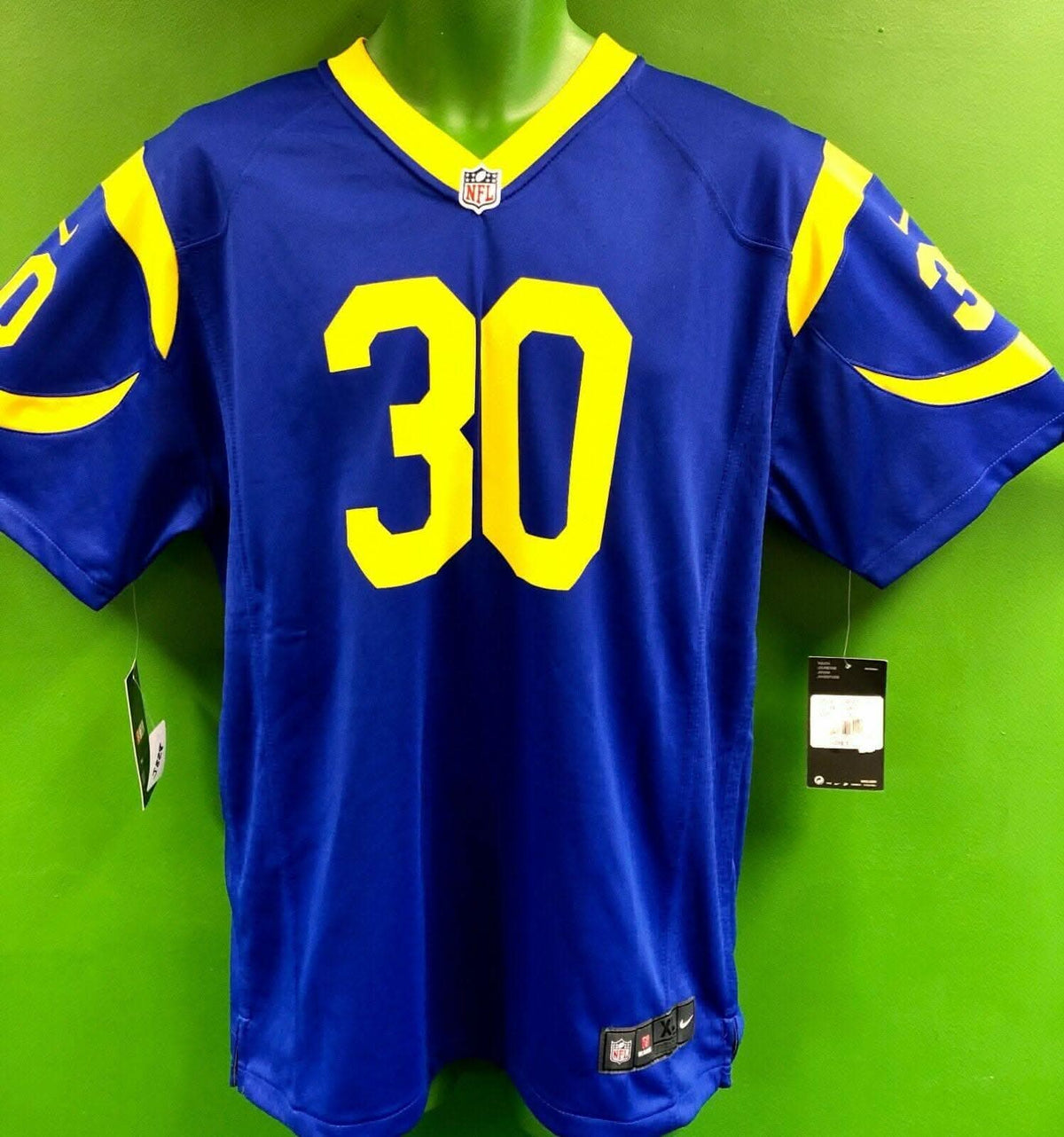 NFL Los Angeles Rams Todd Gurley #30 Game Jersey Youth XL NWT